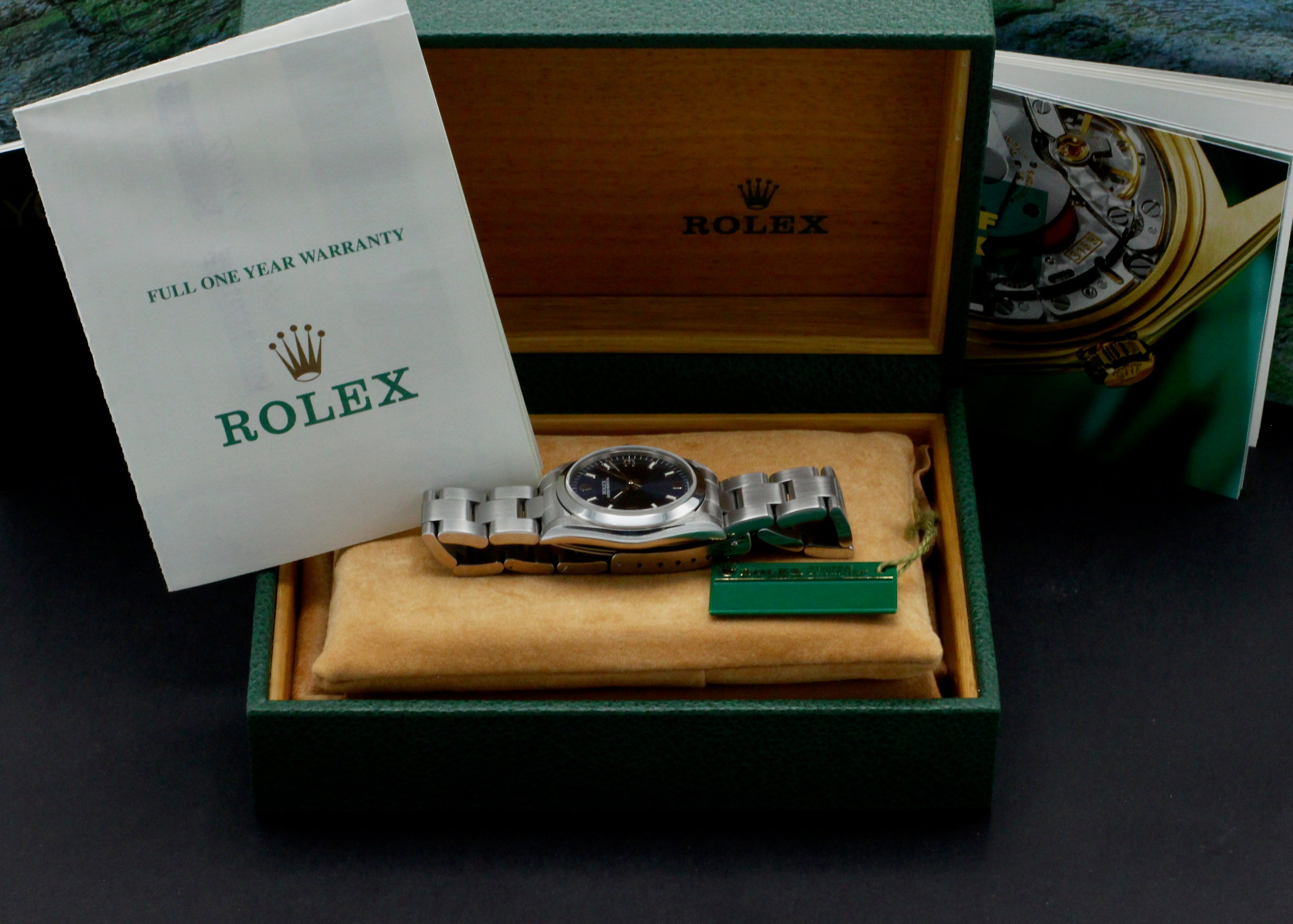 Rolex Oyster Perpetual 77080 - 2002 - Rolex horloge - Rolex kopen - Rolex dames horloge - Trophies Watches