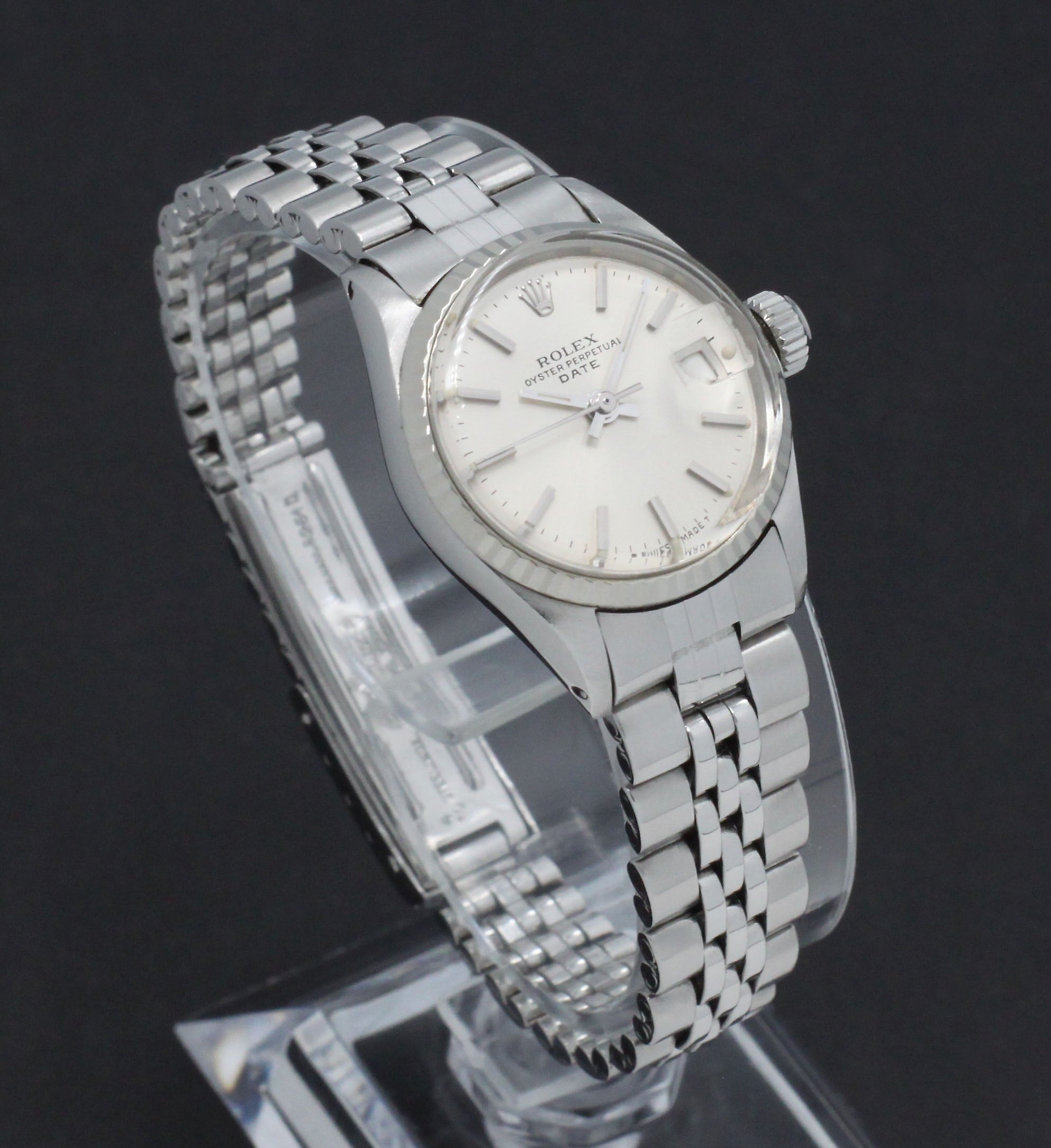 Rolex Oyster Perpetual Lady Date 6517 - 1969 - Rolex horloge - Rolex kopen - Rolex dames horloge - Trophies Watches