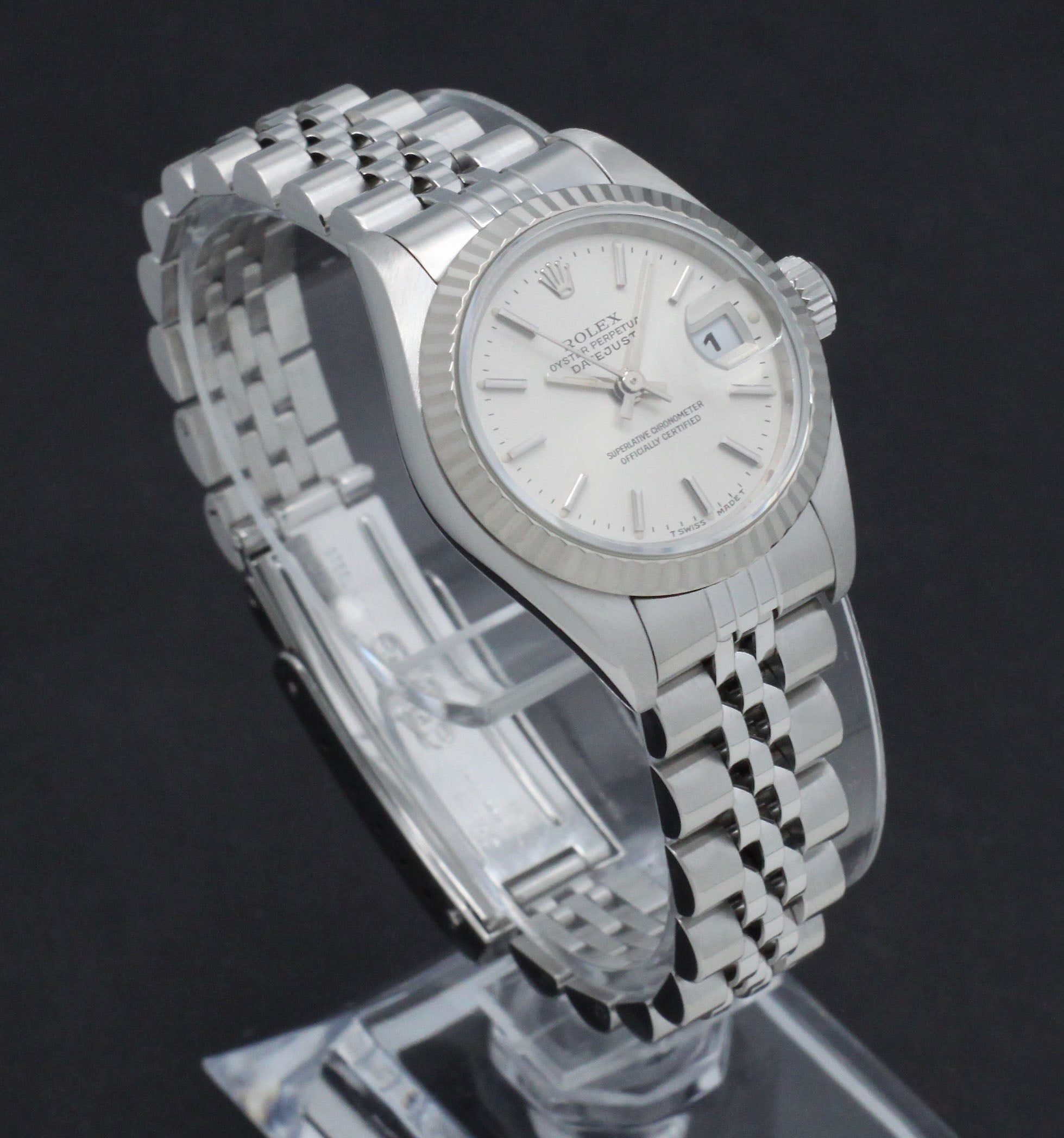 Rolex Oyster Perpetual Lady Datejust 69174 - 1999 - Rolex horloge - Rolex kopen - Rolex dames horloge - Trophies Watches