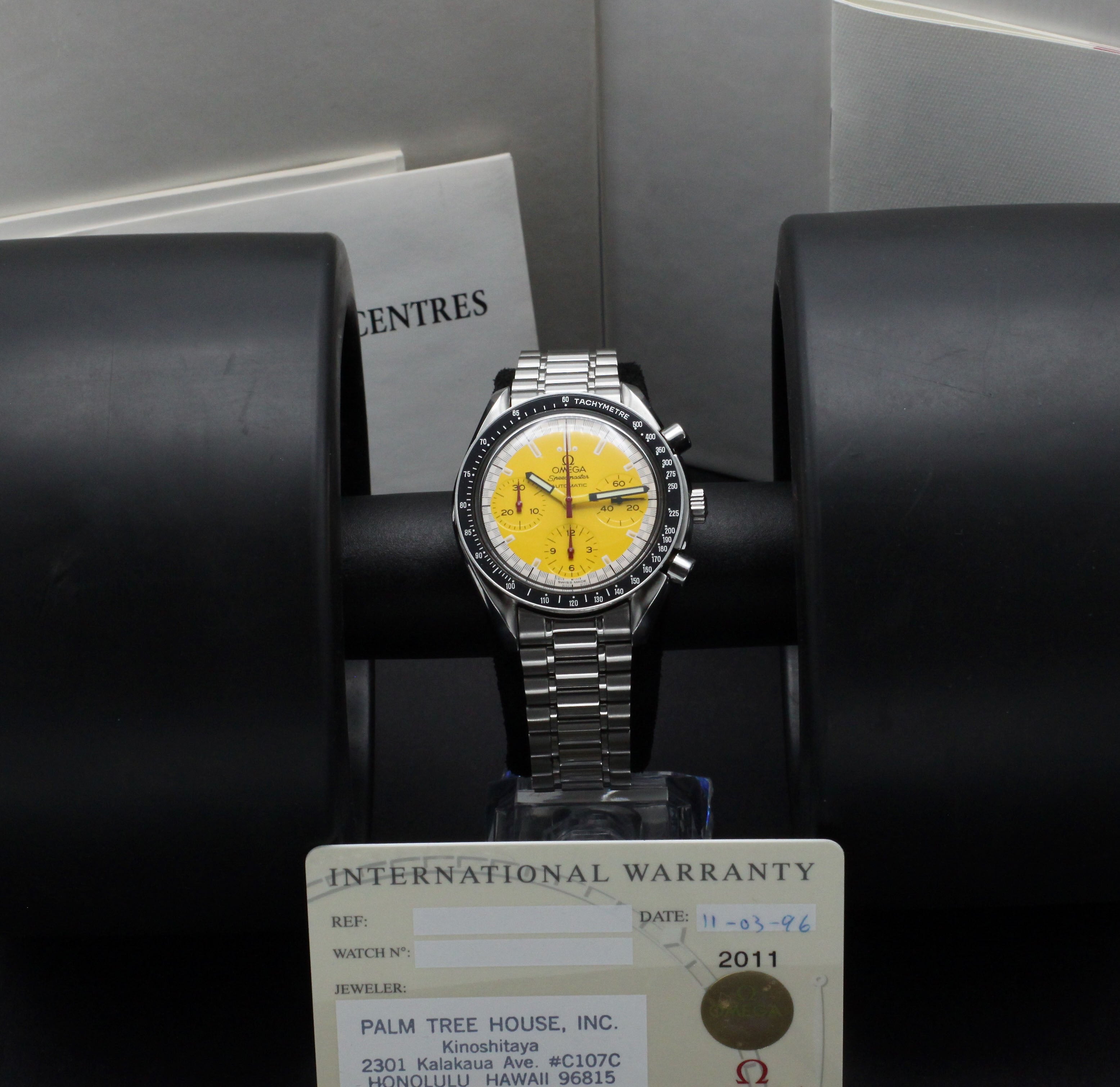 Omega Speedmaster Reduced 3510.12.00 - 1996 - Omega horloge - Omega kopen - Omega heren horloge - Trophies Watches