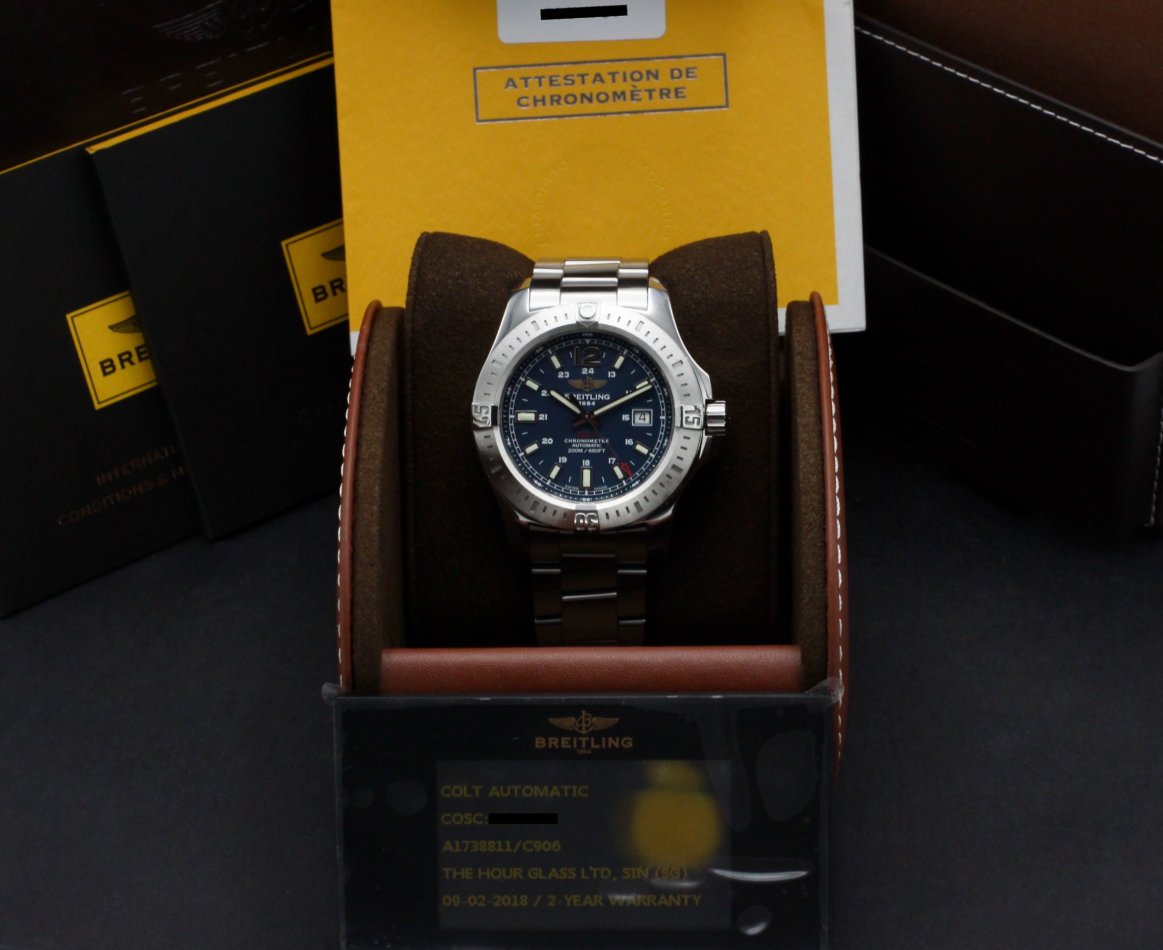 Breitling Colt A17388 - 2018 - Breitling horloge - Breitling kopen - Breitling heren horloge - Trophies Watches