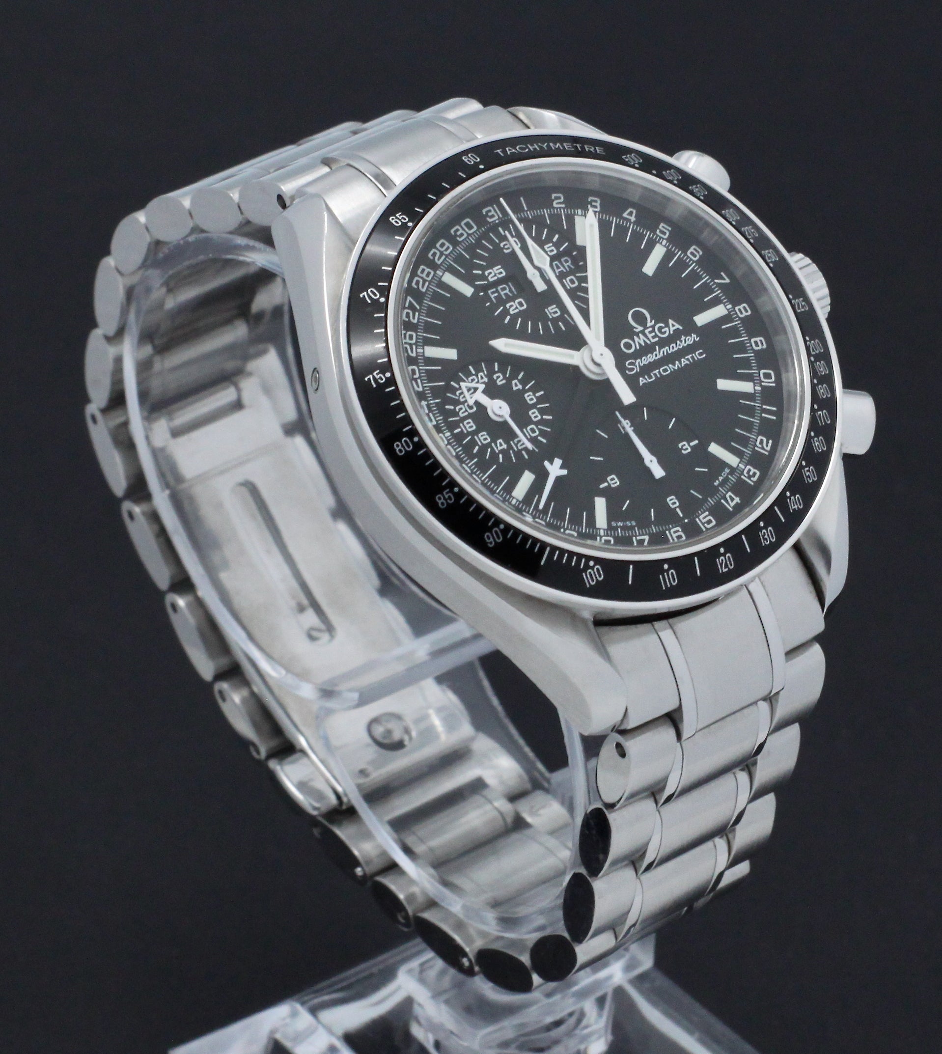 Omega Speedmaster Day Date 3520.50.00 - 1998 - Omega horloge - Omega kopen - Omega heren horloge - Trophies Watches