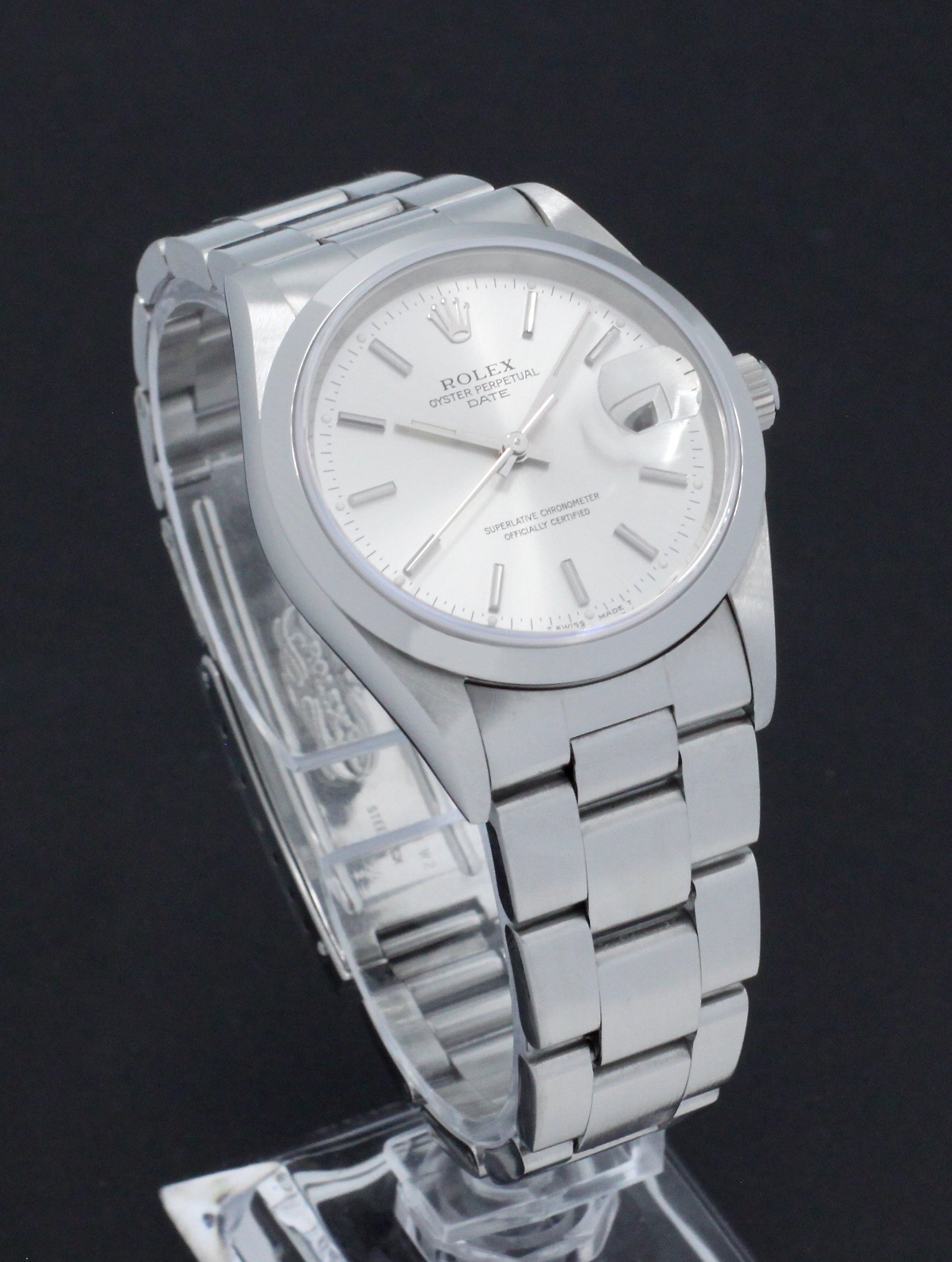 Rolex Oyster Perpetual Date 15200 - 1995 - Rolex horloge - Rolex kopen - Rolex heren horloge - Trophies Watches