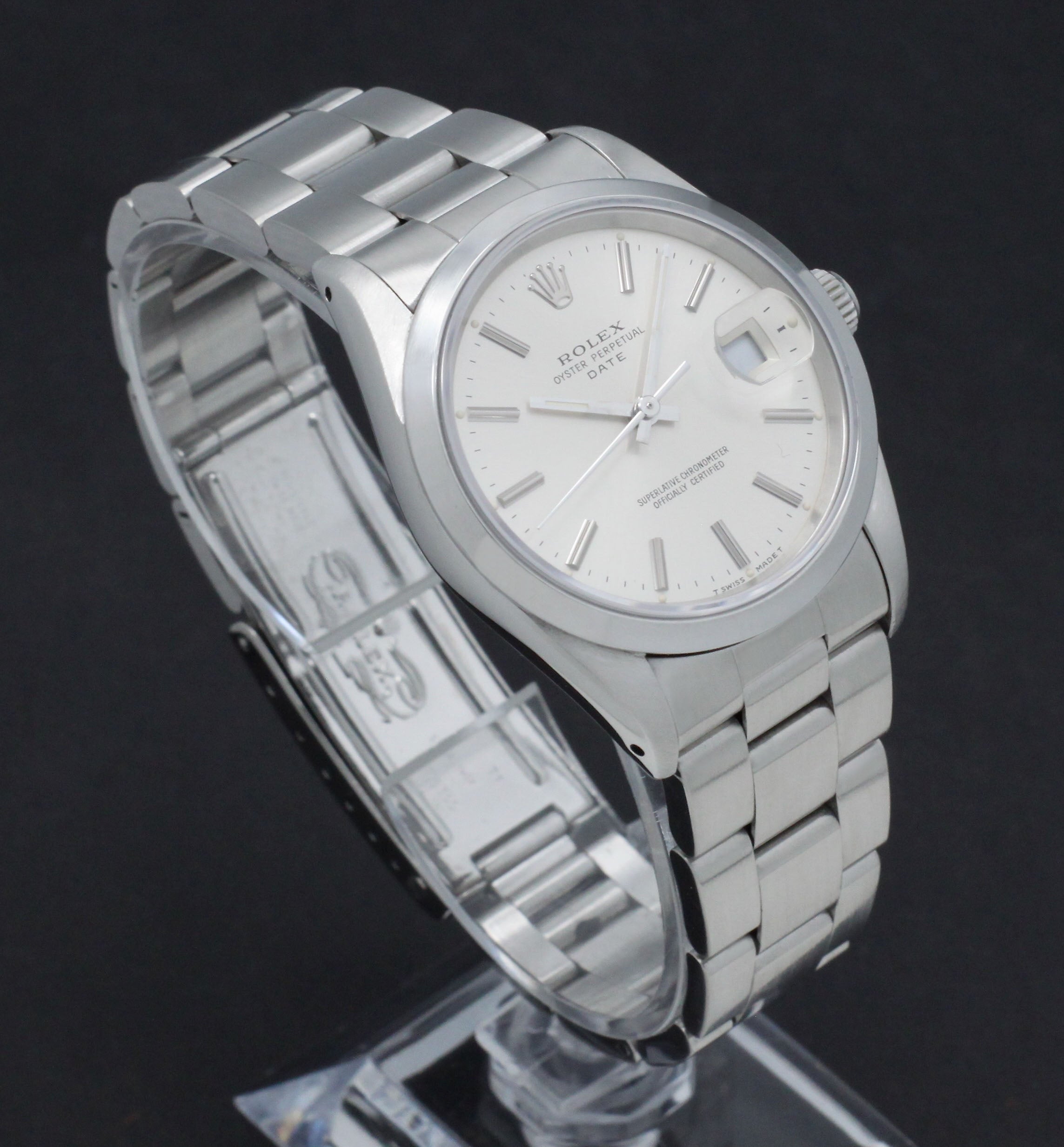 Rolex Oyster Perpetual Date 15200 - 1990 - Rolex horloge - Rolex kopen - Rolex heren horloge - Trophies Watches