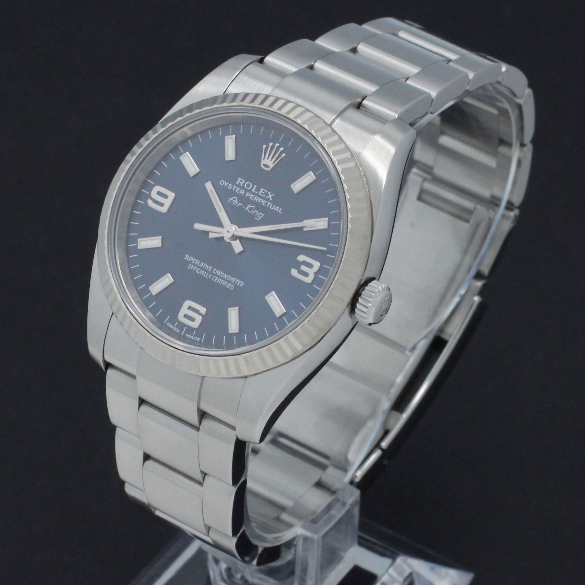 Rolex Air King Precision 114234 - 2014 - Rolex horloge - Rolex kopen - Rolex heren horloge - Trophies Watches