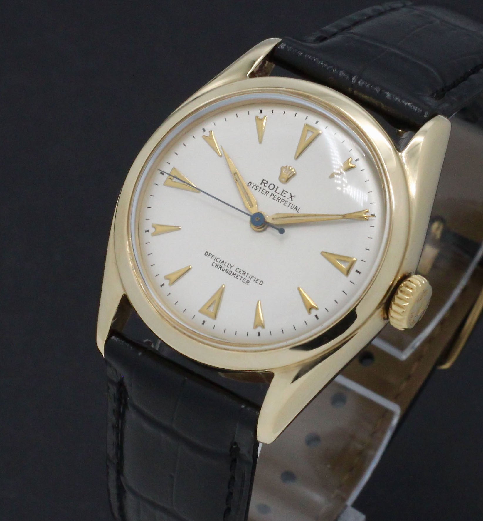 Rolex Oyster Perpetual 34 6084 - 1954 - Rolex horloge - Rolex kopen - Rolex heren horloge - Trophies Watches