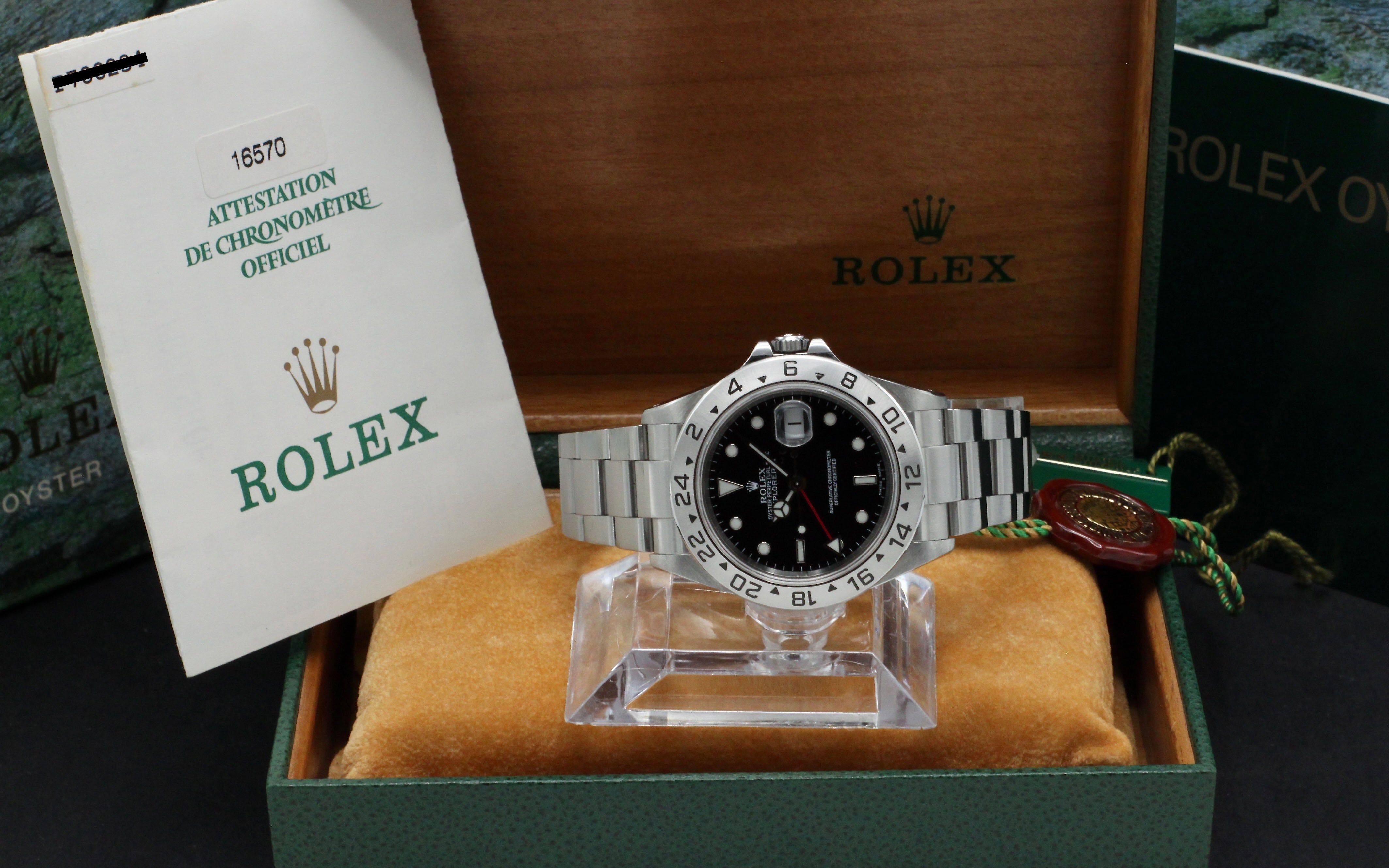 Rolex Explorer 16570 - 2000 - Rolex horloge - Rolex kopen - Rolex heren horloge - Trophies Watches