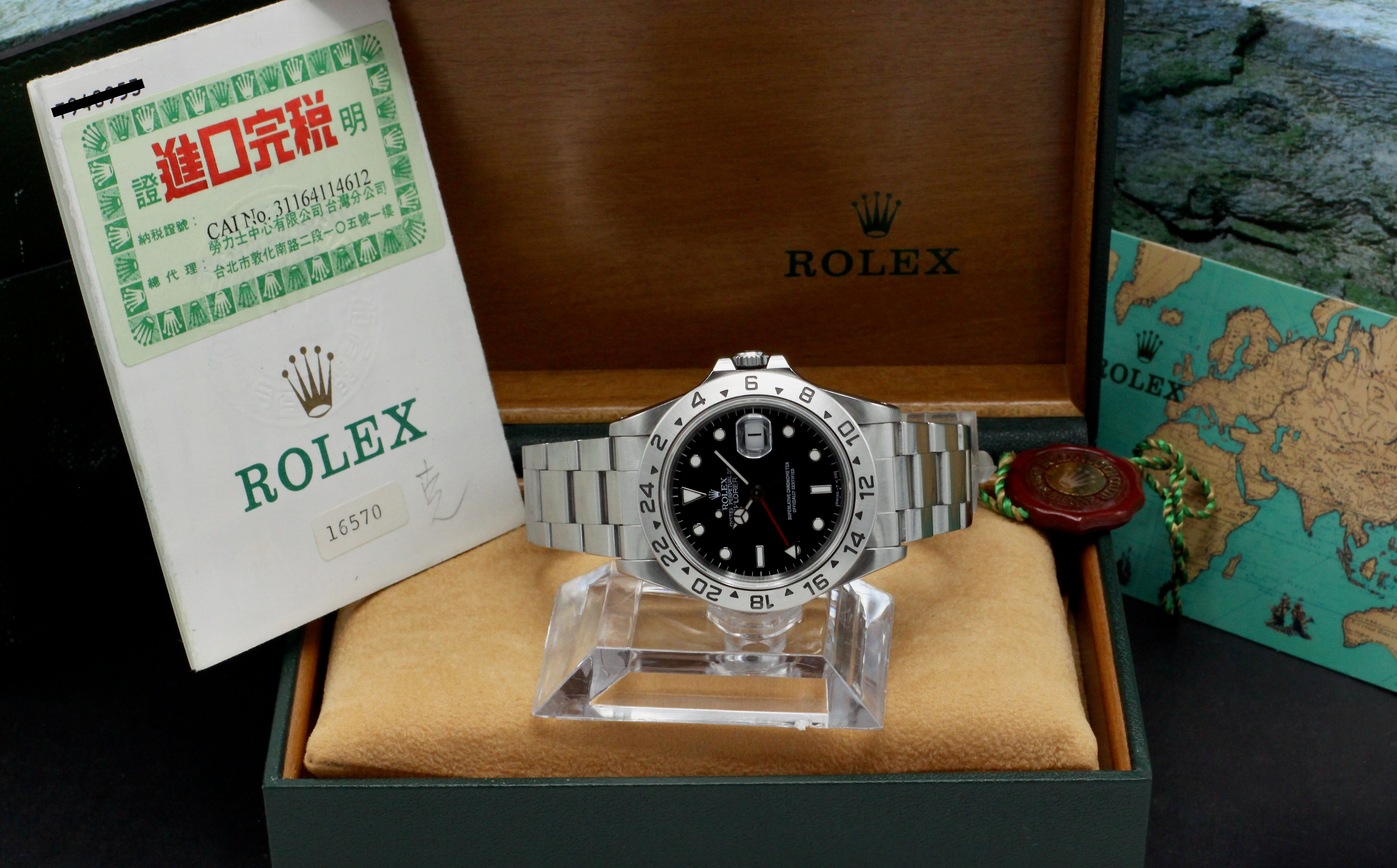 Rolex Explorer 16570 - 1996 - Rolex horloge - Rolex kopen - Rolex heren horloge - Trophies Watches