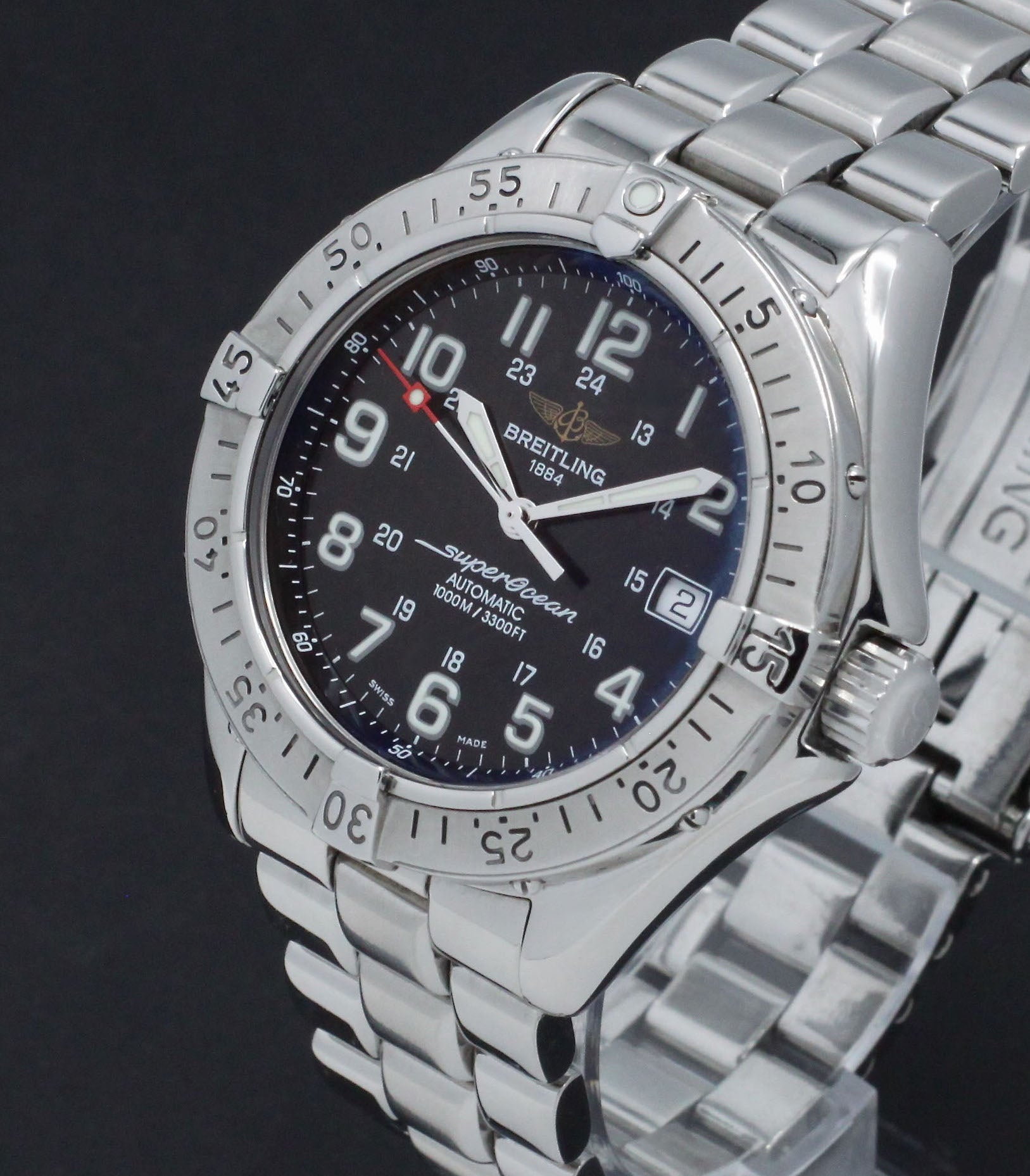 Breitling Superocean A17340 - 2001 - Breitling horloge - Breitling kopen - Breitling heren horloge - Trophies Watches