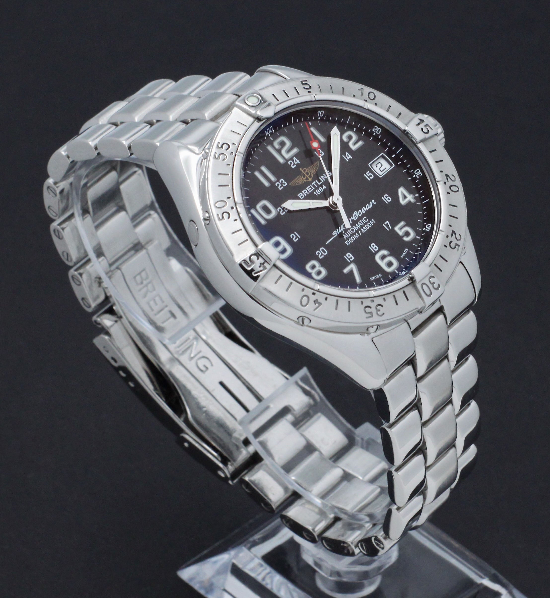 Breitling Superocean A17340 - 2001 - Breitling horloge - Breitling kopen - Breitling heren horloge - Trophies Watches