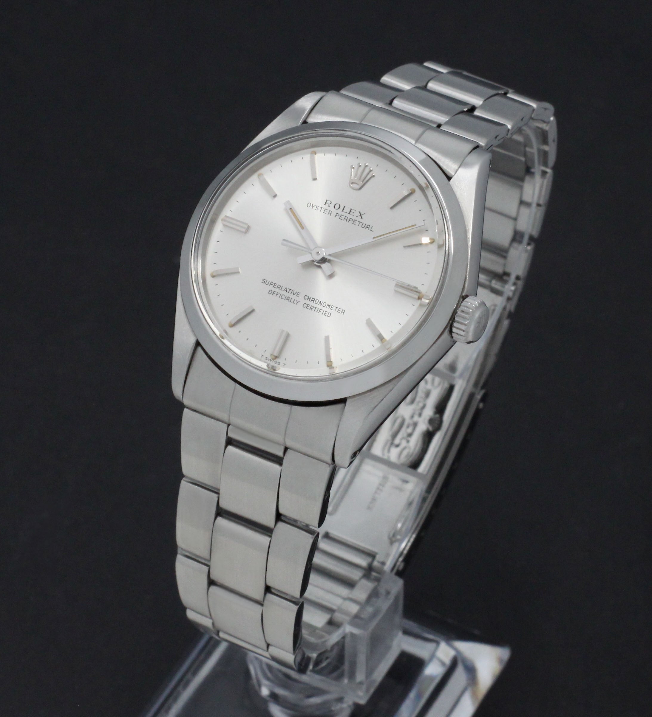 Rolex Oyster Perpetual 34 1002 - 1967 - Rolex horloge - Rolex kopen - Rolex heren horloge - Trophies Watches