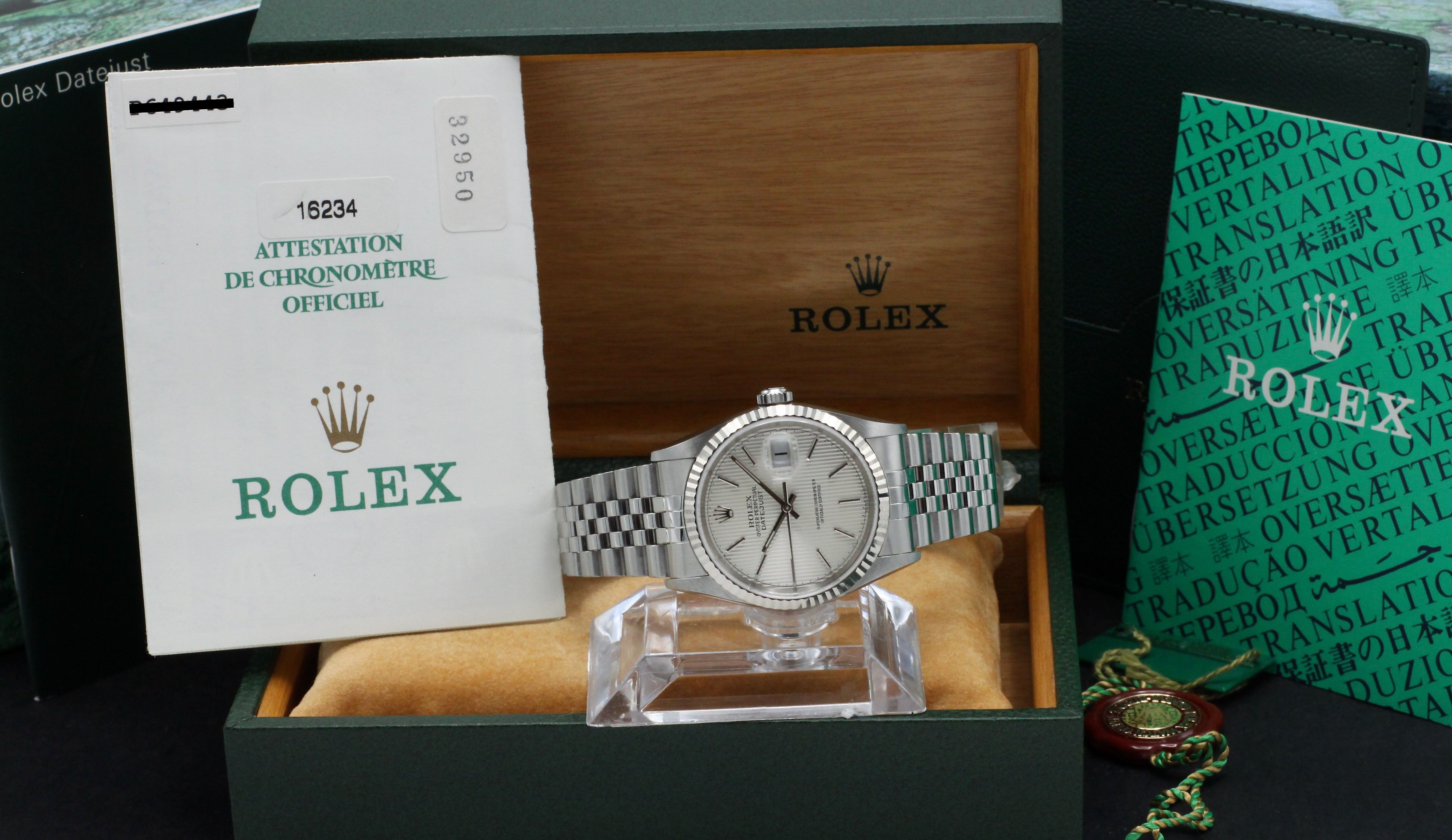 Rolex Datejust 16234 - 2001 - Rolex horloge - Rolex kopen - Rolex heren horloge - Trophies Watches