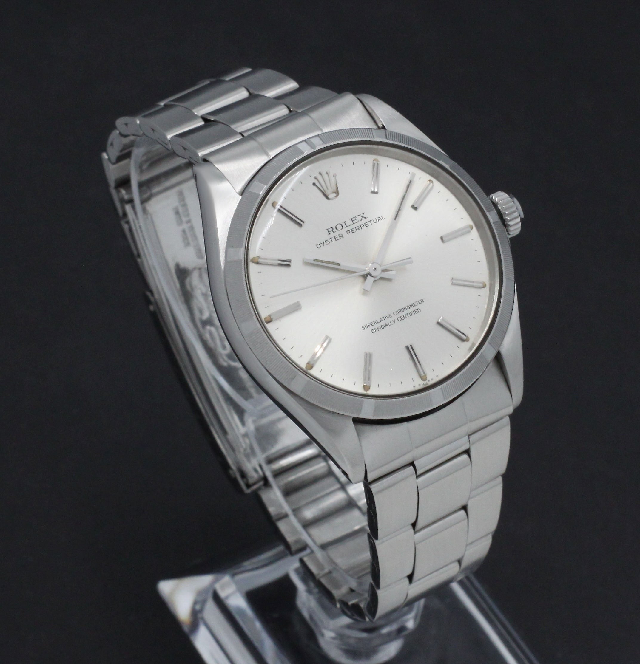 Rolex Oyster Perpetual 34 1003 - 1966 - Rolex horloge - Rolex kopen - Rolex heren horloge - Trophies Watches