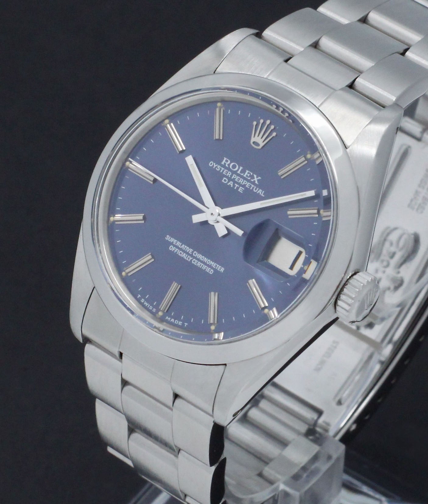 Rolex Oyster Perpetual Date 1500 - 1971 - Rolex horloge - Rolex kopen - Rolex heren horloge - Trophies Watches