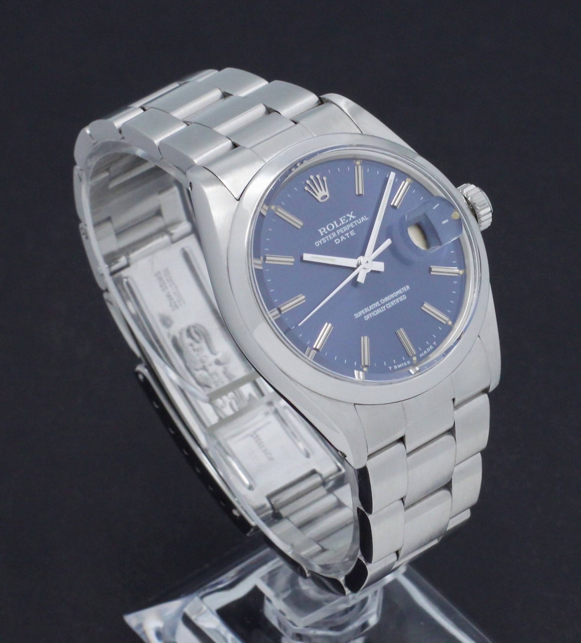 Rolex Oyster Perpetual Date 1500 - 1971 - Rolex horloge - Rolex kopen - Rolex heren horloge - Trophies Watches