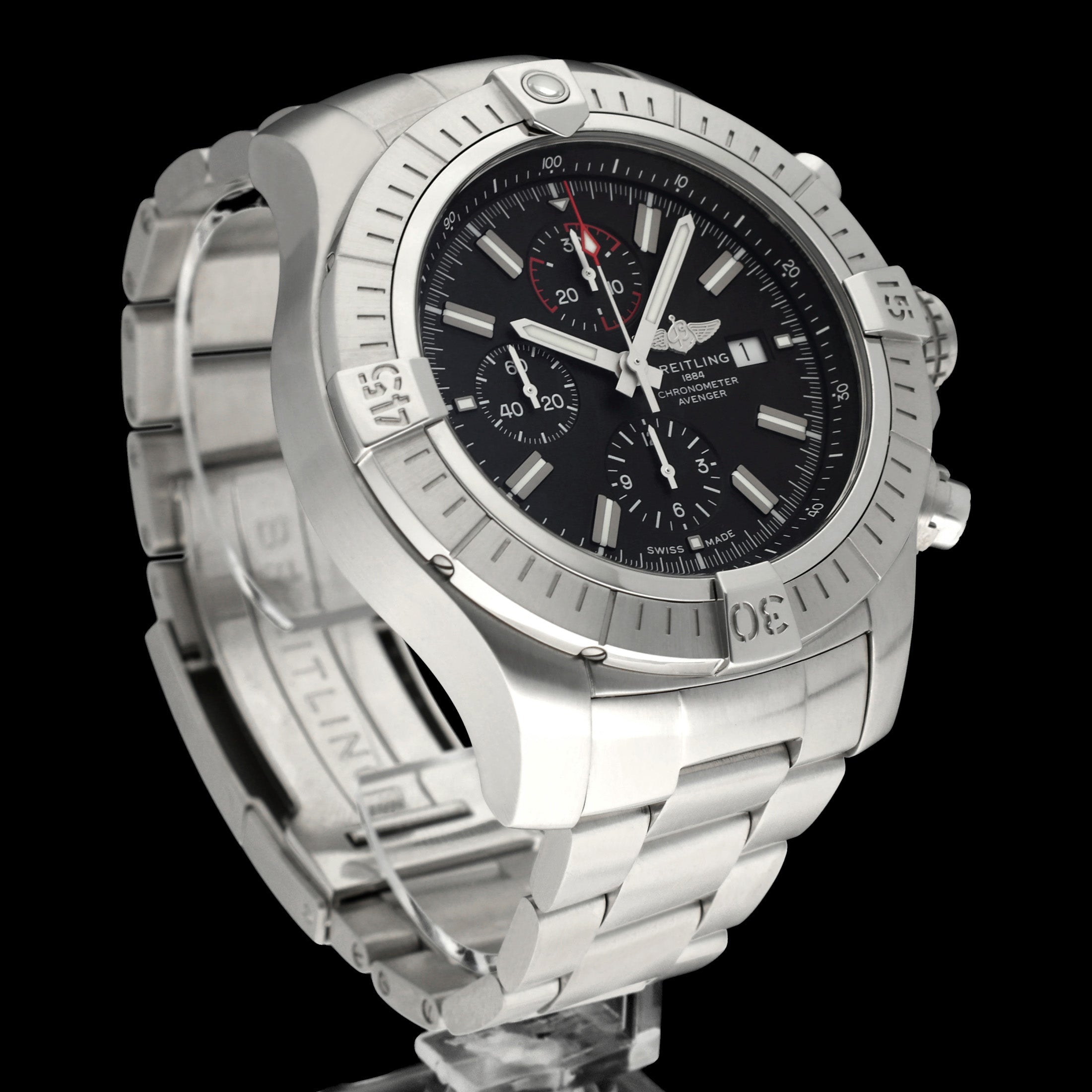Breitling Super Avenger II A13375 - 2021 - Breitling horloge - Breitling kopen - Breitling heren horloge - Trophies Watches