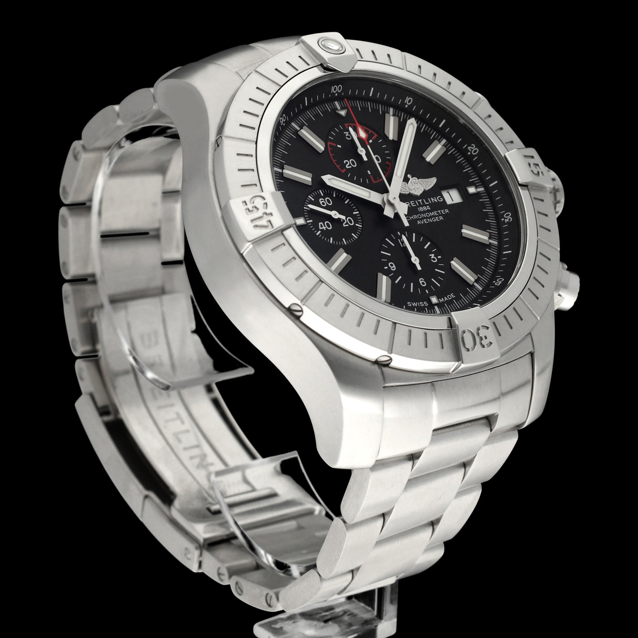 Breitling Super Avenger II A13375 - 2021 - Breitling horloge - Breitling kopen - Breitling heren horloge - Trophies Watches