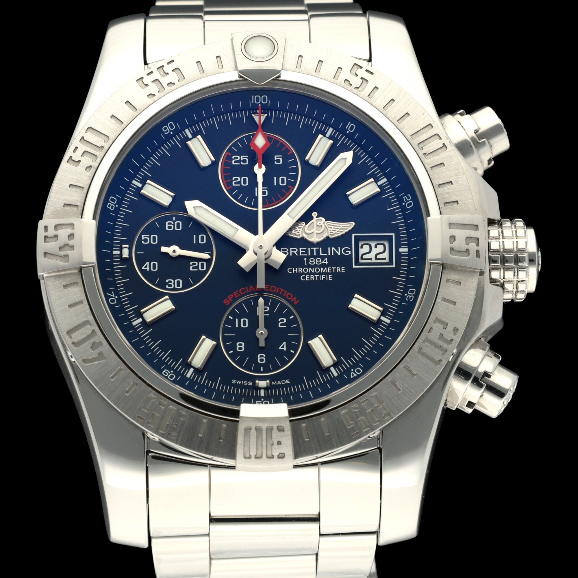 Breitling Avenger II A13381 - 2018 - Breitling horloge - Breitling kopen - Breitling heren horloge - Trophies Watches