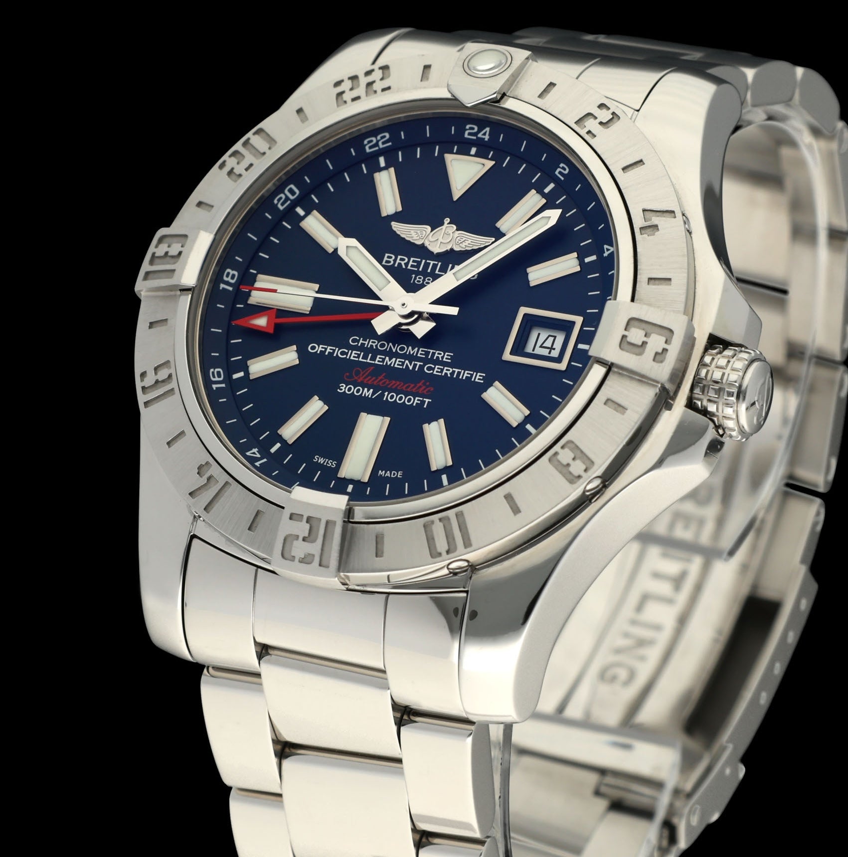 Breitling Avenger II GMT A32390 - 2018 - Breitling horloge - Breitling kopen - Breitling heren horloge - Trophies Watches