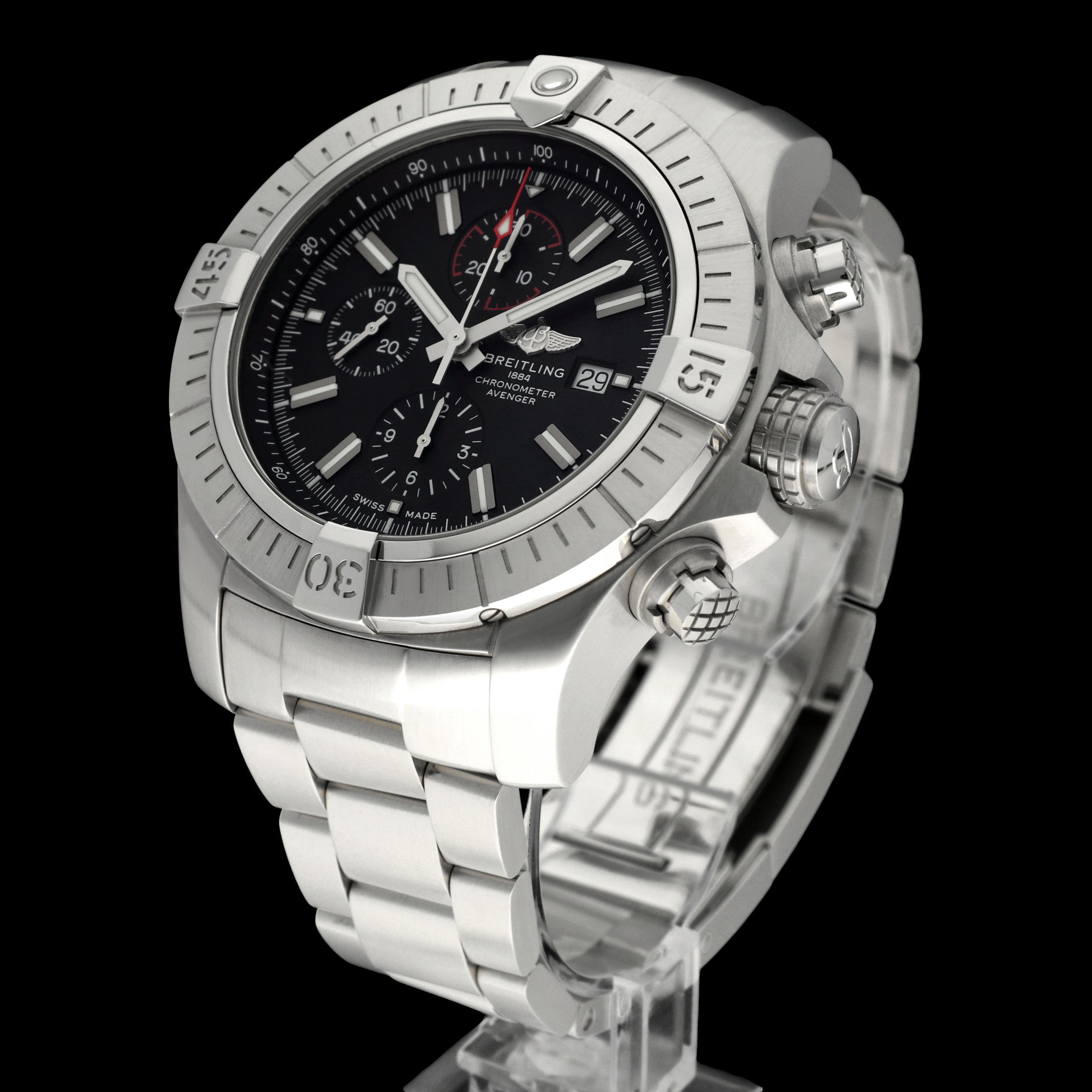Breitling Super Avenger II A13375 - 2020 - Breitling horloge - Breitling kopen - Breitling heren horloge - Trophies Watches