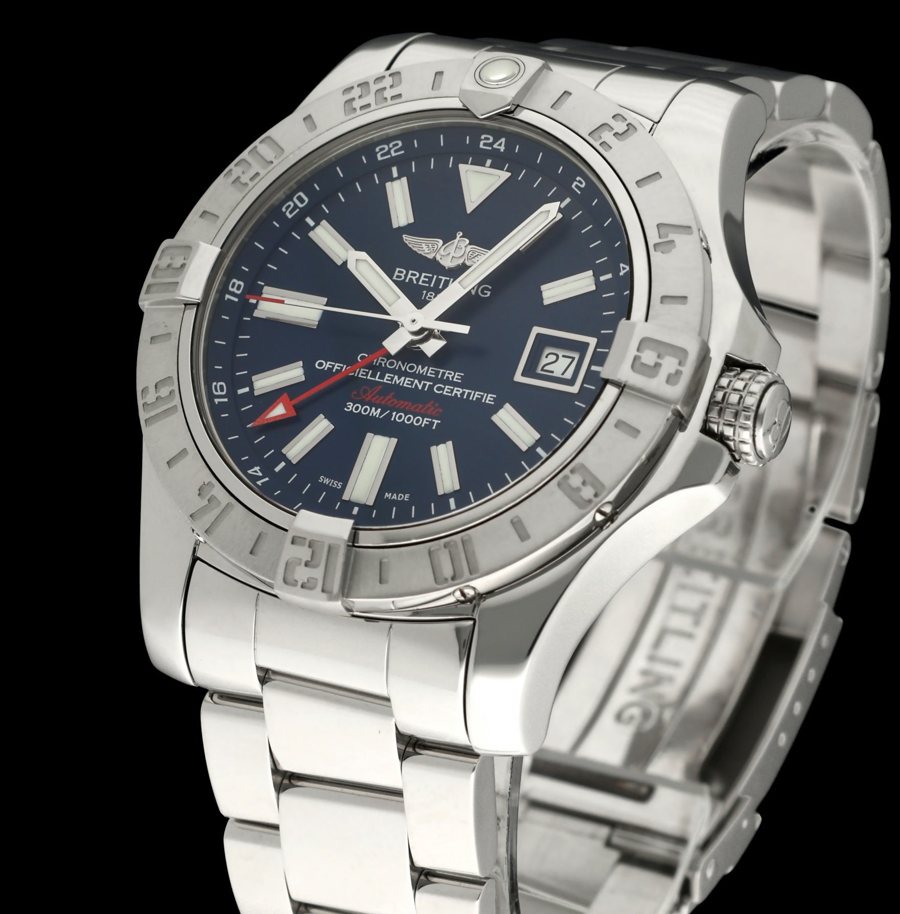 Breitling Avenger II GMT A32390 - 2015 - Breitling horloge - Breitling kopen - Breitling heren horloge - Trophies Watches