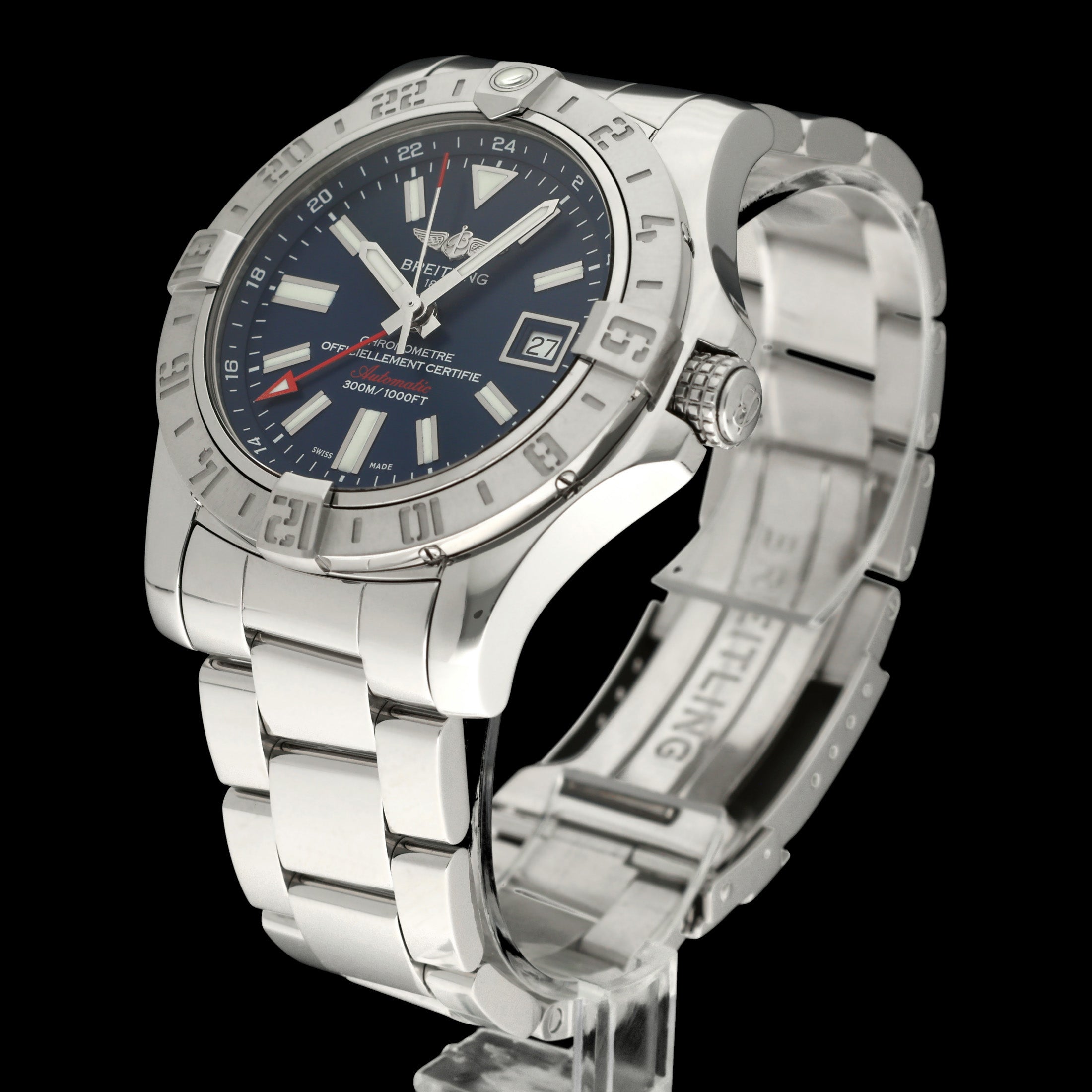 Breitling Avenger II GMT A32390 - 2015 - Breitling horloge - Breitling kopen - Breitling heren horloge - Trophies Watches