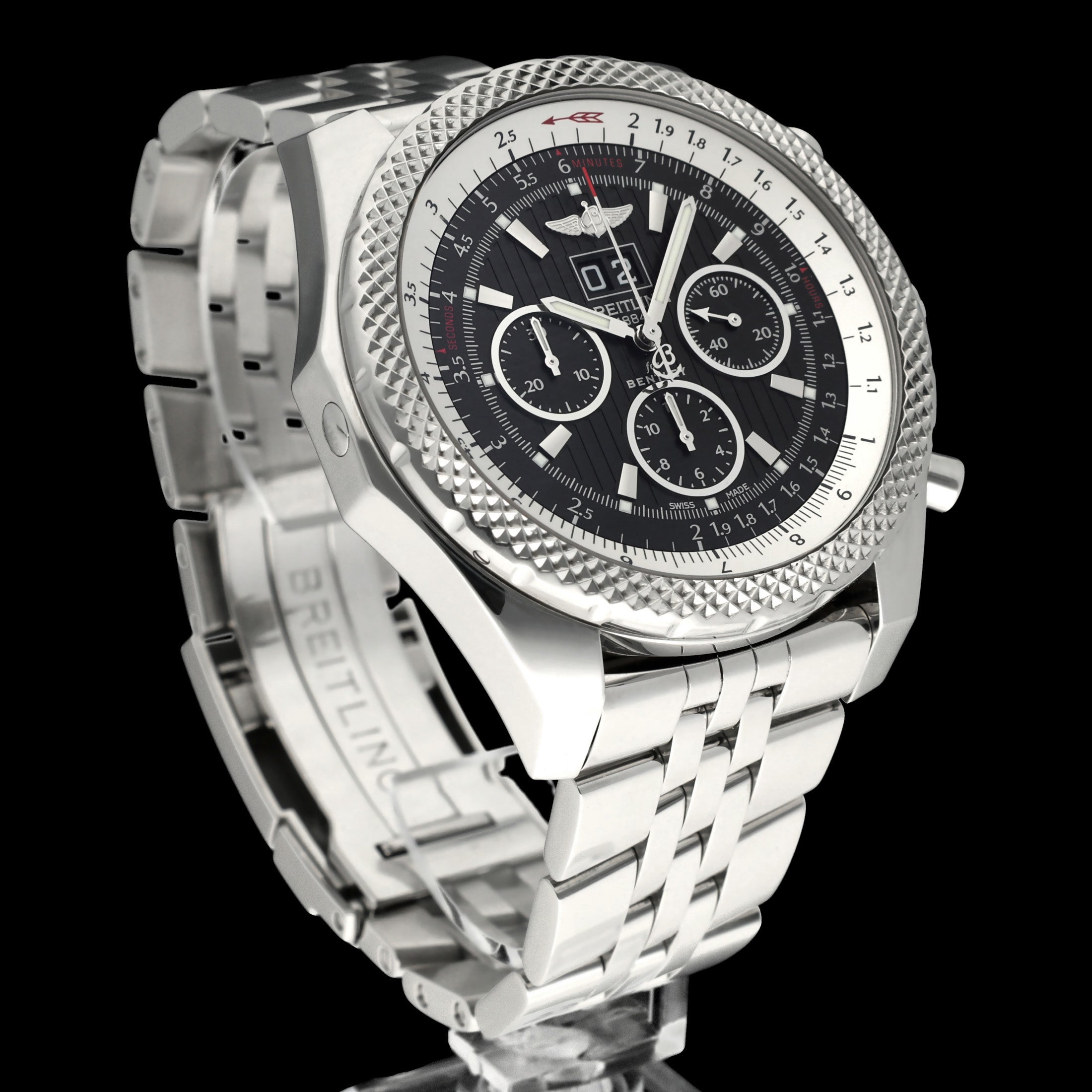 Breitling Bentley 6.75 A44364, Box & Papers, 2014