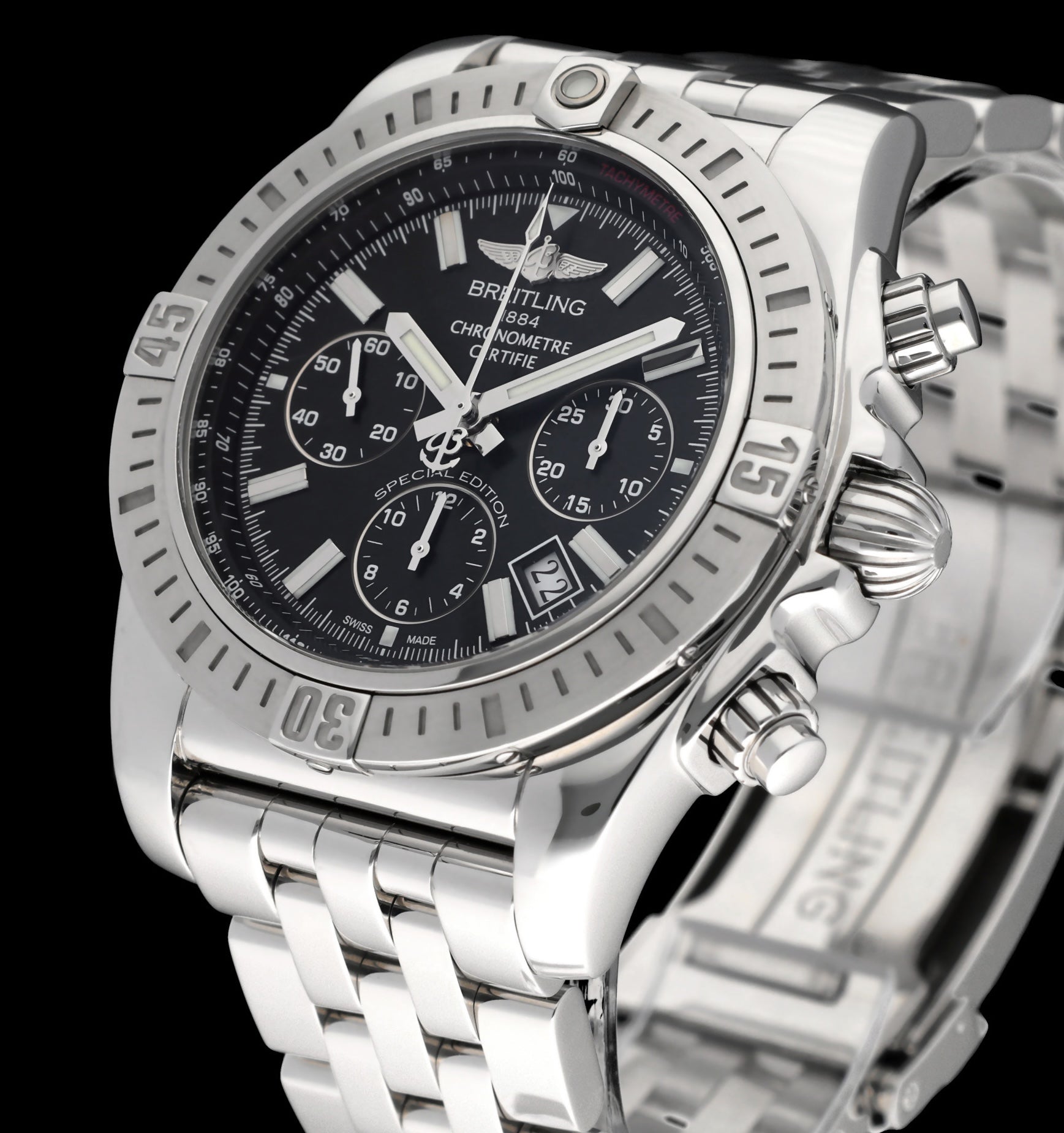 Breitling Chronomat AB0115 - Breitling horloge - Breitling kopen - Breitling heren horloge - Trophies Watches