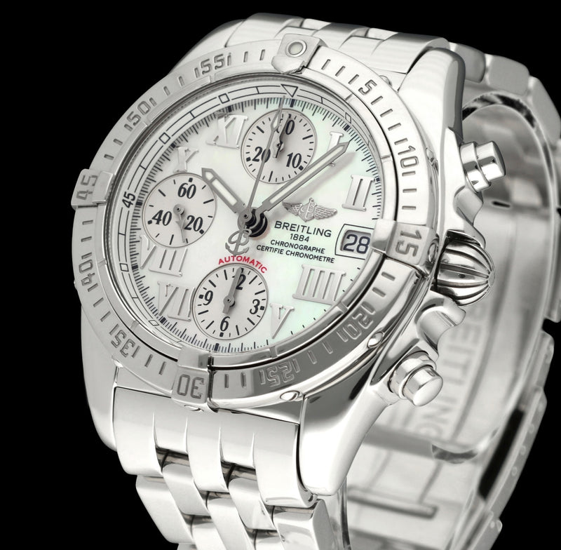 Breitling Chrono Cockpit A13358 - 2000 - Breitling horloge - Breitling kopen - Breitling heren horloge - Trophies Watches