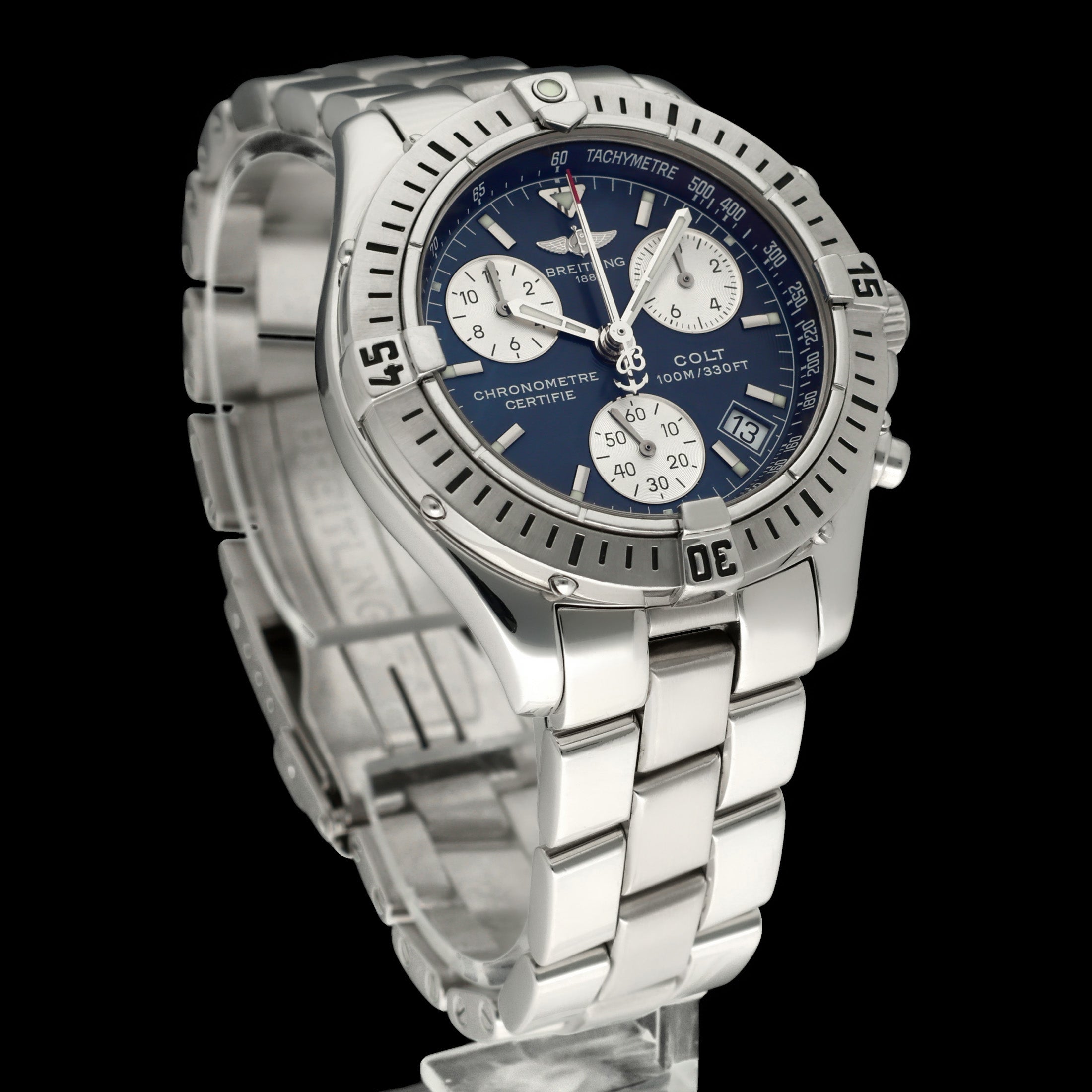 Breitling Colt Chronograph A73350 - 2004 - Breitling horloge - Breitling kopen - Breitling heren horloge - Trophies Watches