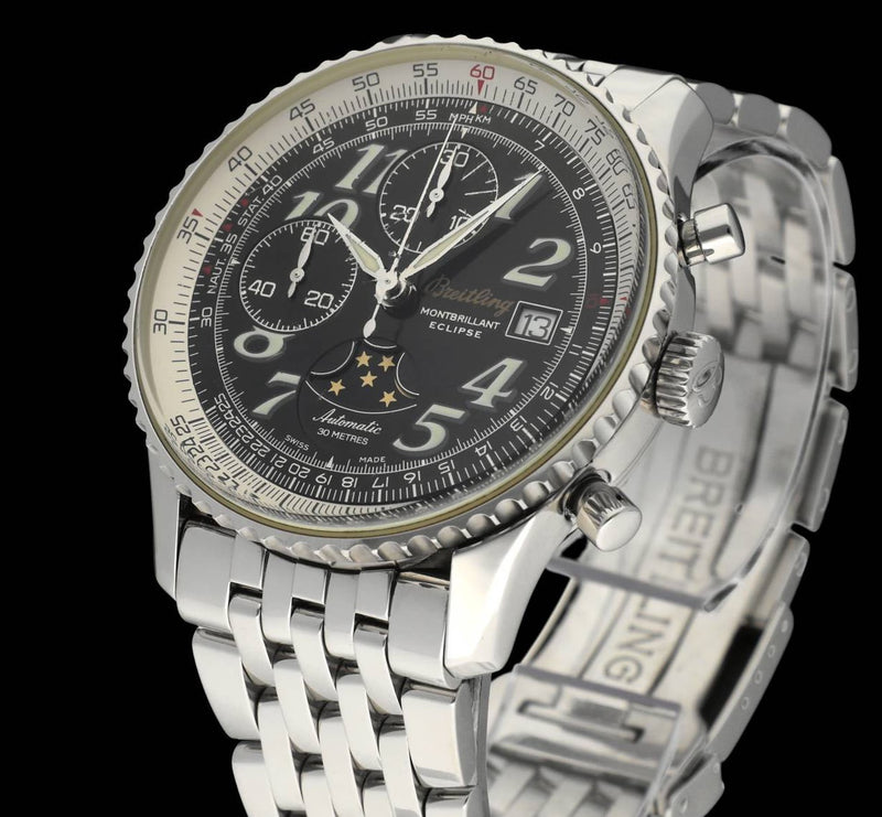 Breitling Navitimer Montbrillant Eclipse A43030 - 1999 - Breitling horloge - Breitling kopen - Breitling heren horloge - Trophies Watches