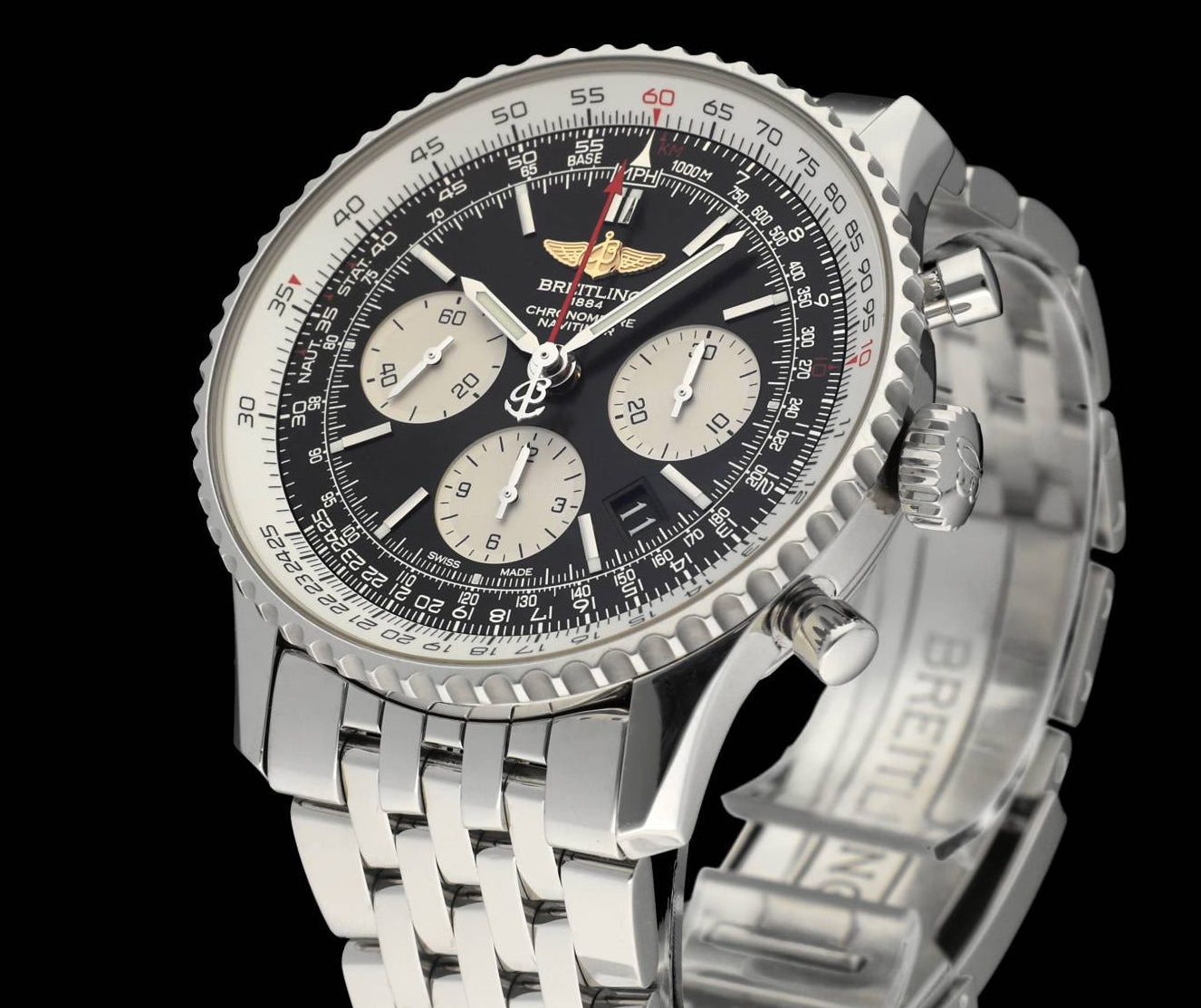 Breitling Navitimer 01 AB0120 - 2016 - Breitling horloge - Breitling kopen - Breitling heren horloge - Trophies Watches