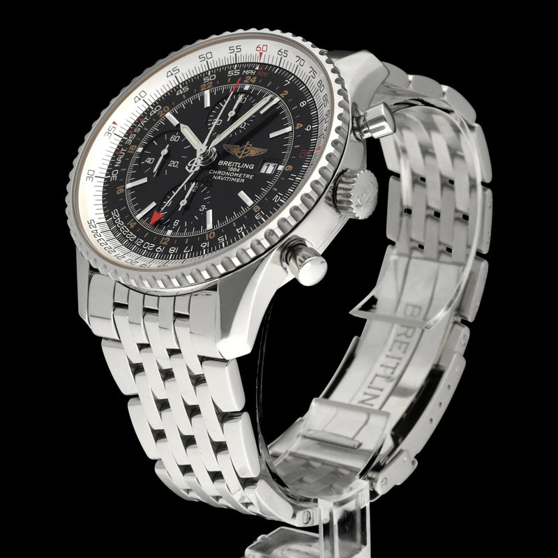 Breitling Navitimer World A24322- 2010 - Breitling horloge - Breitling kopen - Breitling heren horloge - Trophies Watches