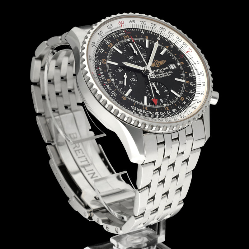 Breitling Navitimer World A24322- 2010 - Breitling horloge - Breitling kopen - Breitling heren horloge - Trophies Watches