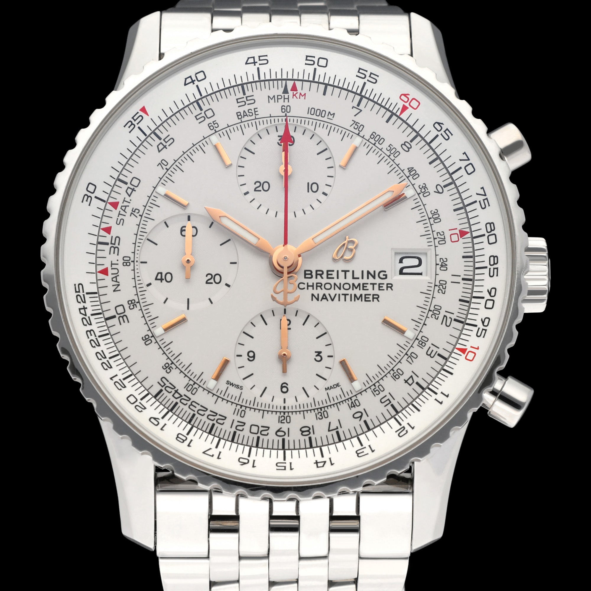 Breitling Navitimer Heritage A13324 - 2020 - Breitling horloge - Breitling kopen - Breitling heren horloge - Trophies Watches