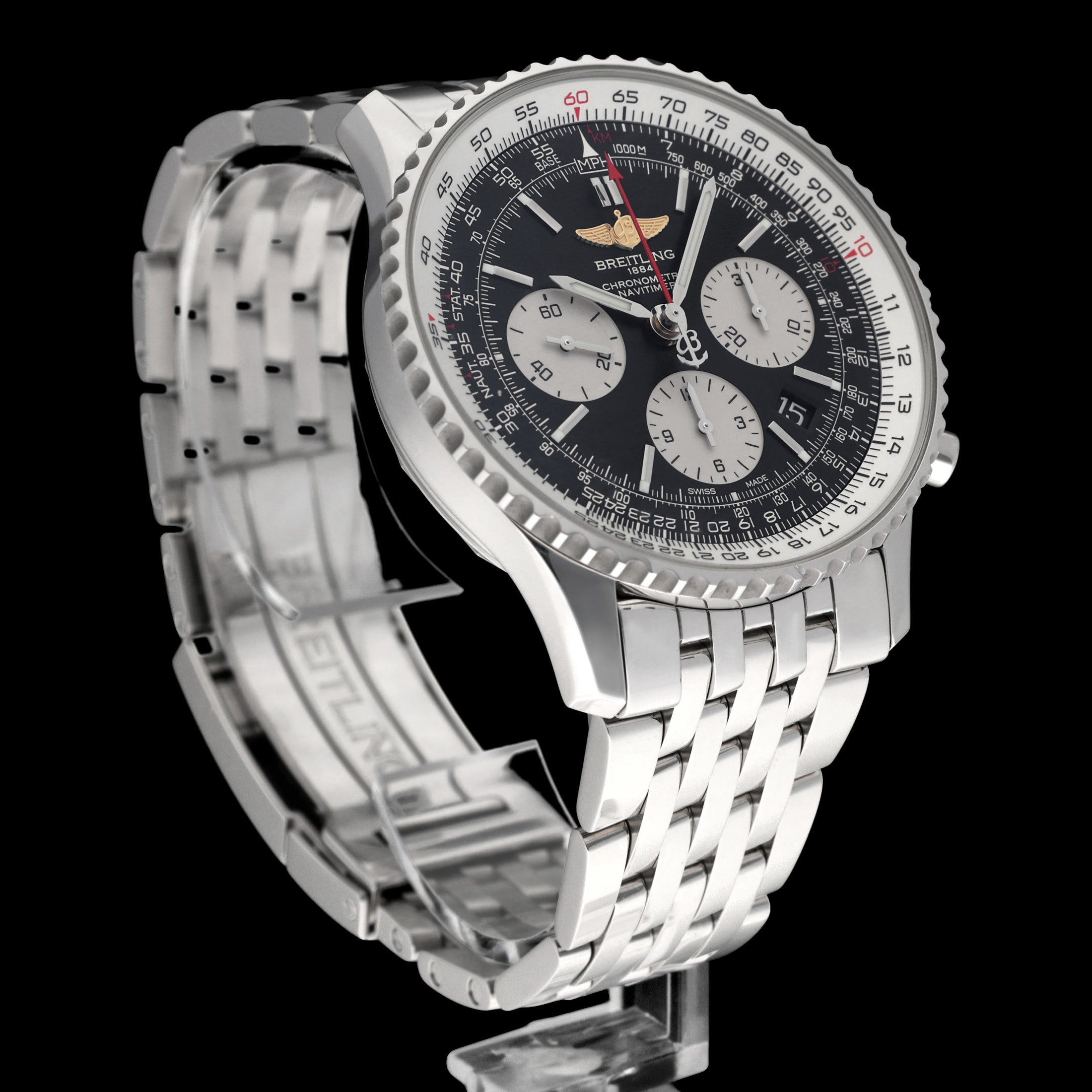 Breitling Navitimer 01 AB0121 - 2019 - Breitling horloge - Breitling kopen - Breitling heren horloge - Trophies Watches