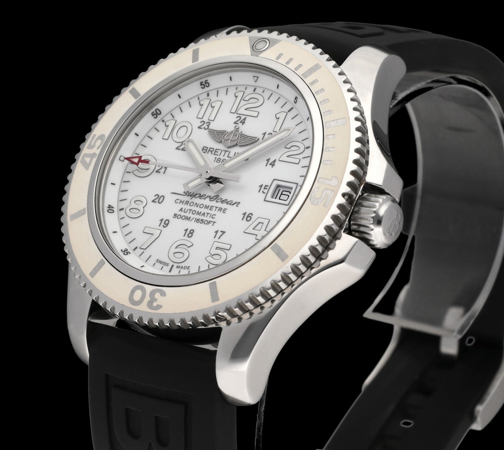 Breitling Superocean 42 A17365 - 2016 - Breitling horloge - Breitling kopen - Breitling heren horloge - Trophies Watches