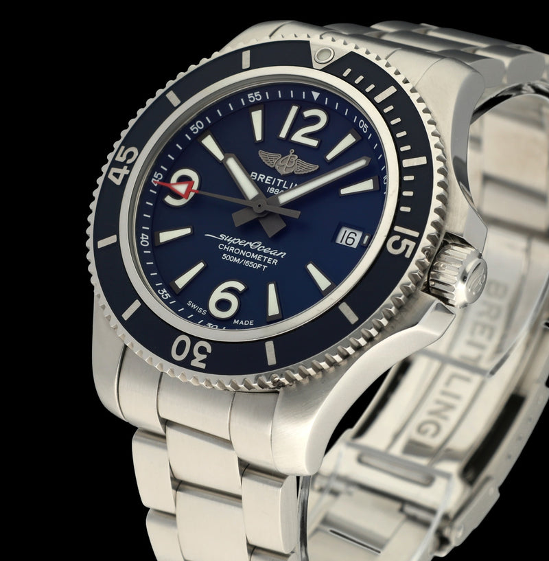Breitling Superocean 42 A17366 - 2017 - Breitling horloge - Breitling kopen - Breitling heren horloge - Trophies Watches