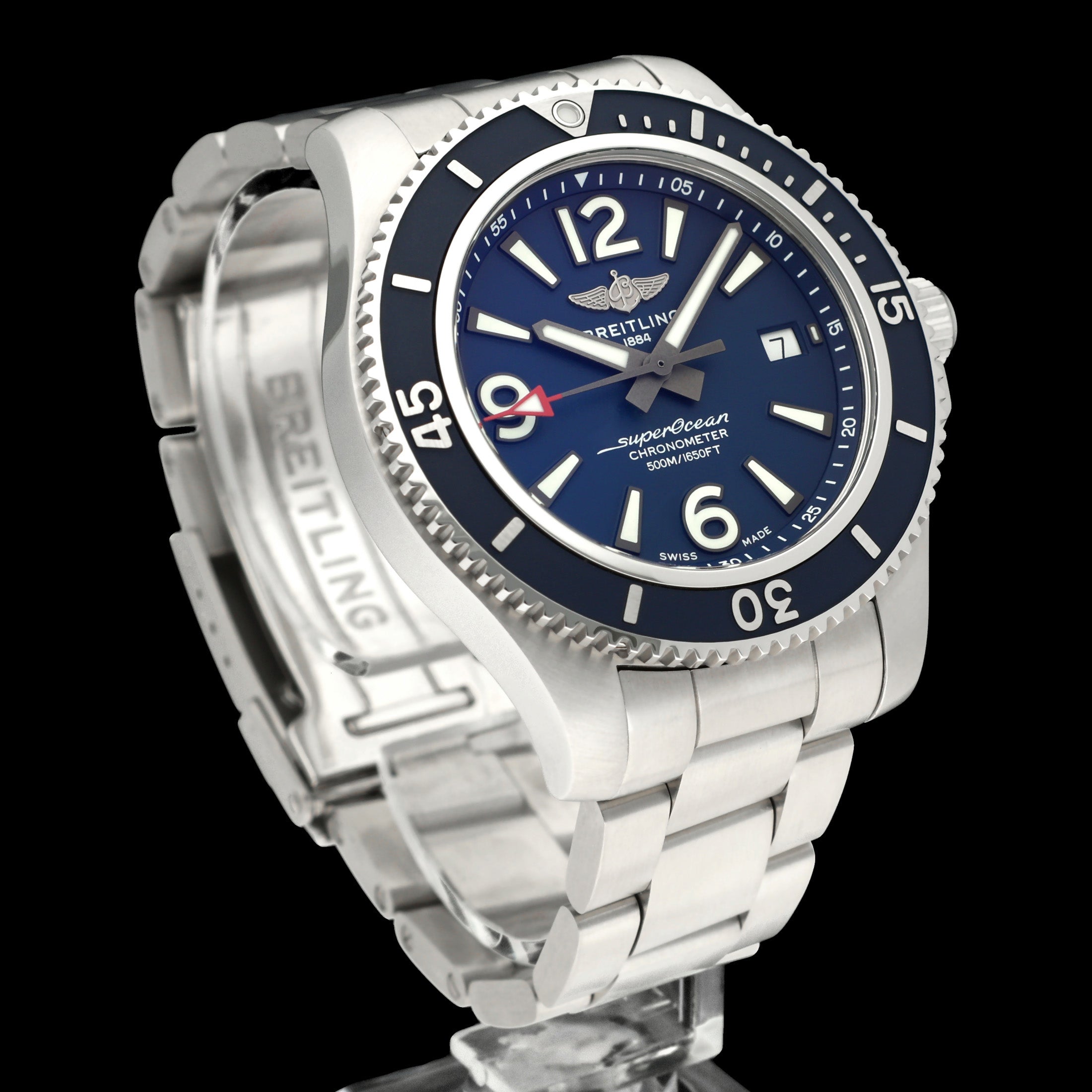 Breitling Superocean 42 A17366 - 2020 - Breitling horloge - Breitling kopen - Breitling heren horloge - Trophies Watches