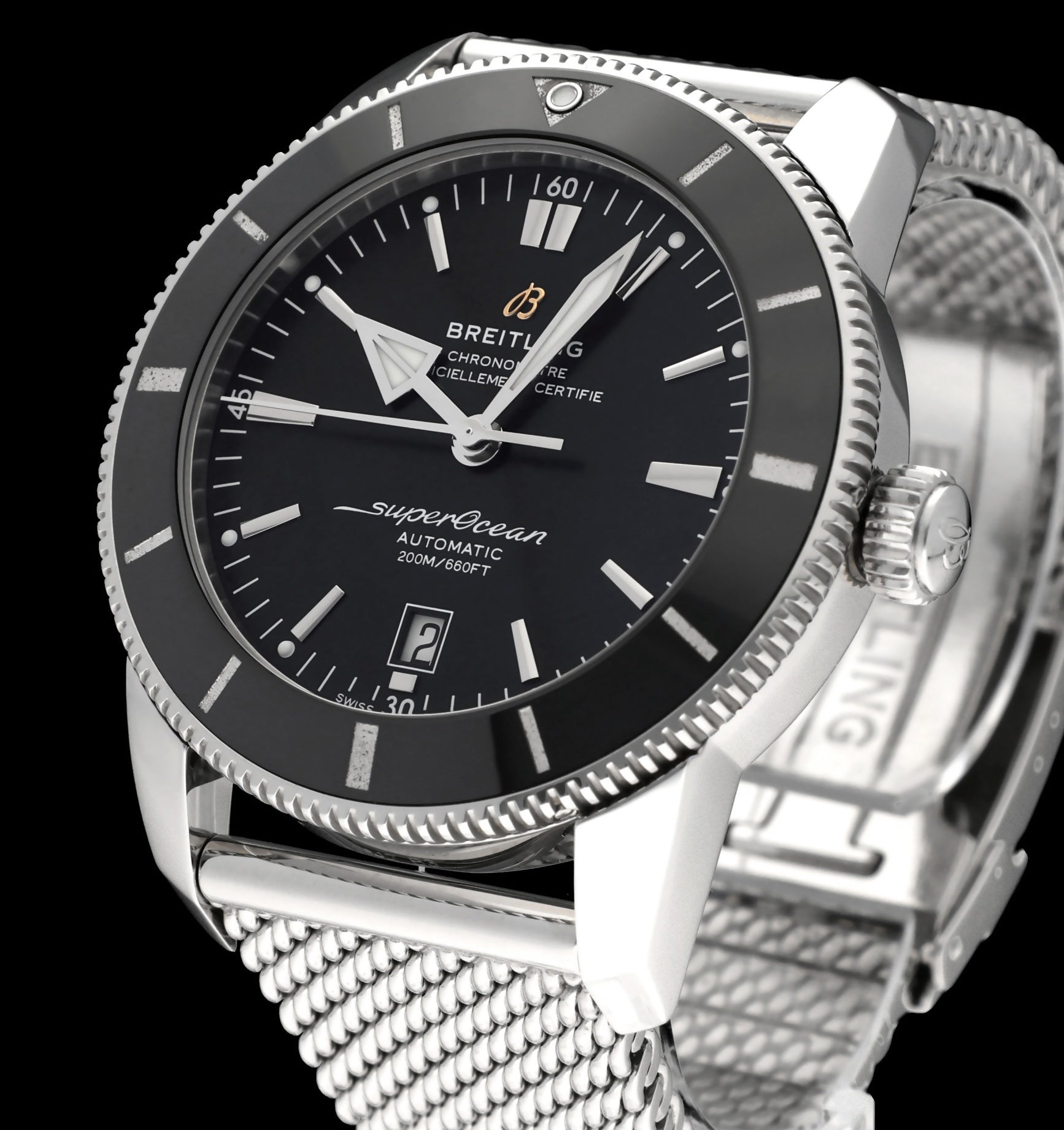 Breitling Superocean Héritage Ii 46 AB2020 - 2019 - Breitling horloge - Breitling kopen - Breitling heren horloge - Trophies Watches