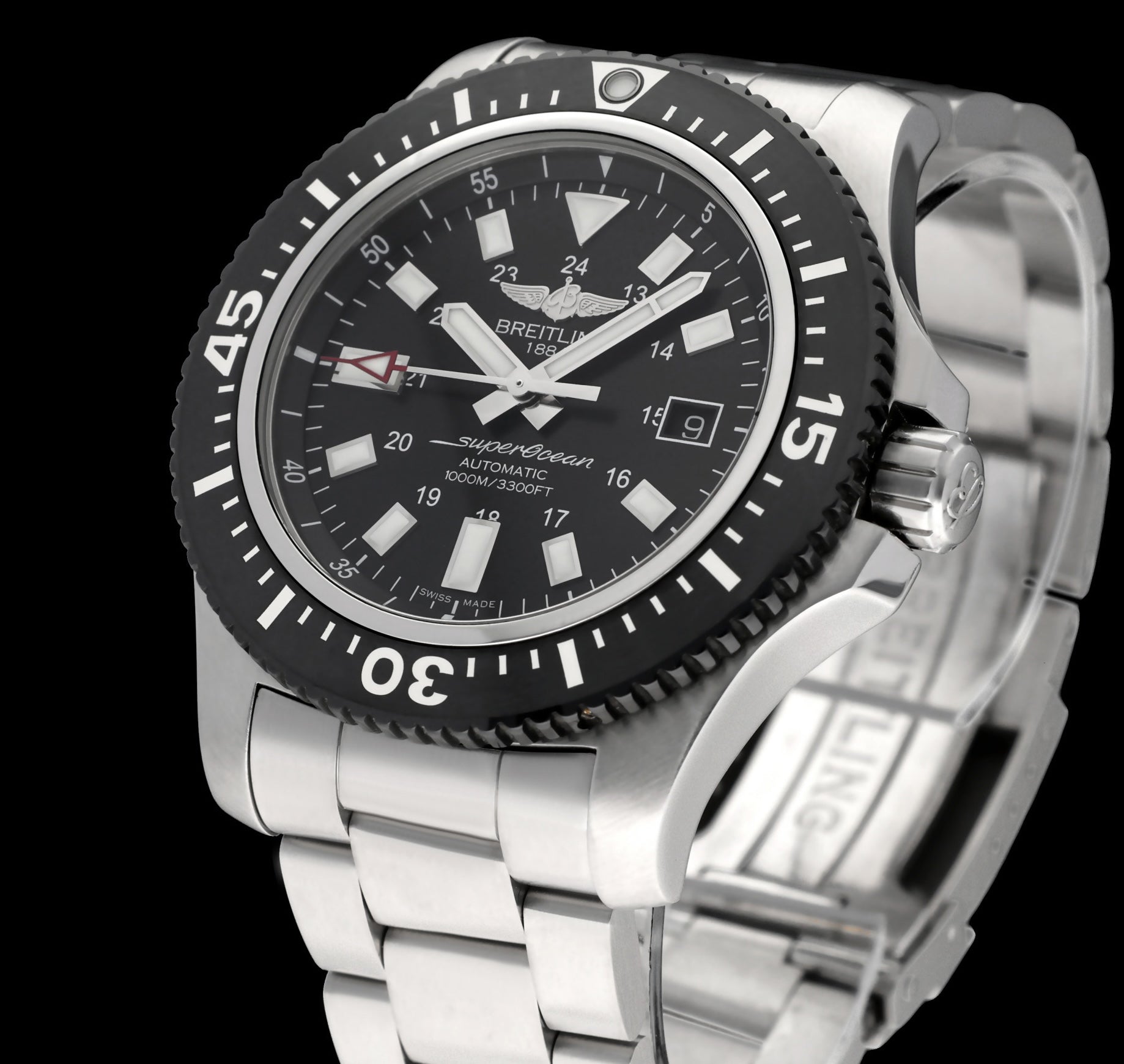 Breitling Superocean 44 Y17393 - 2018 - Breitling horloge - Breitling kopen - Breitling heren horloge - Trophies Watches