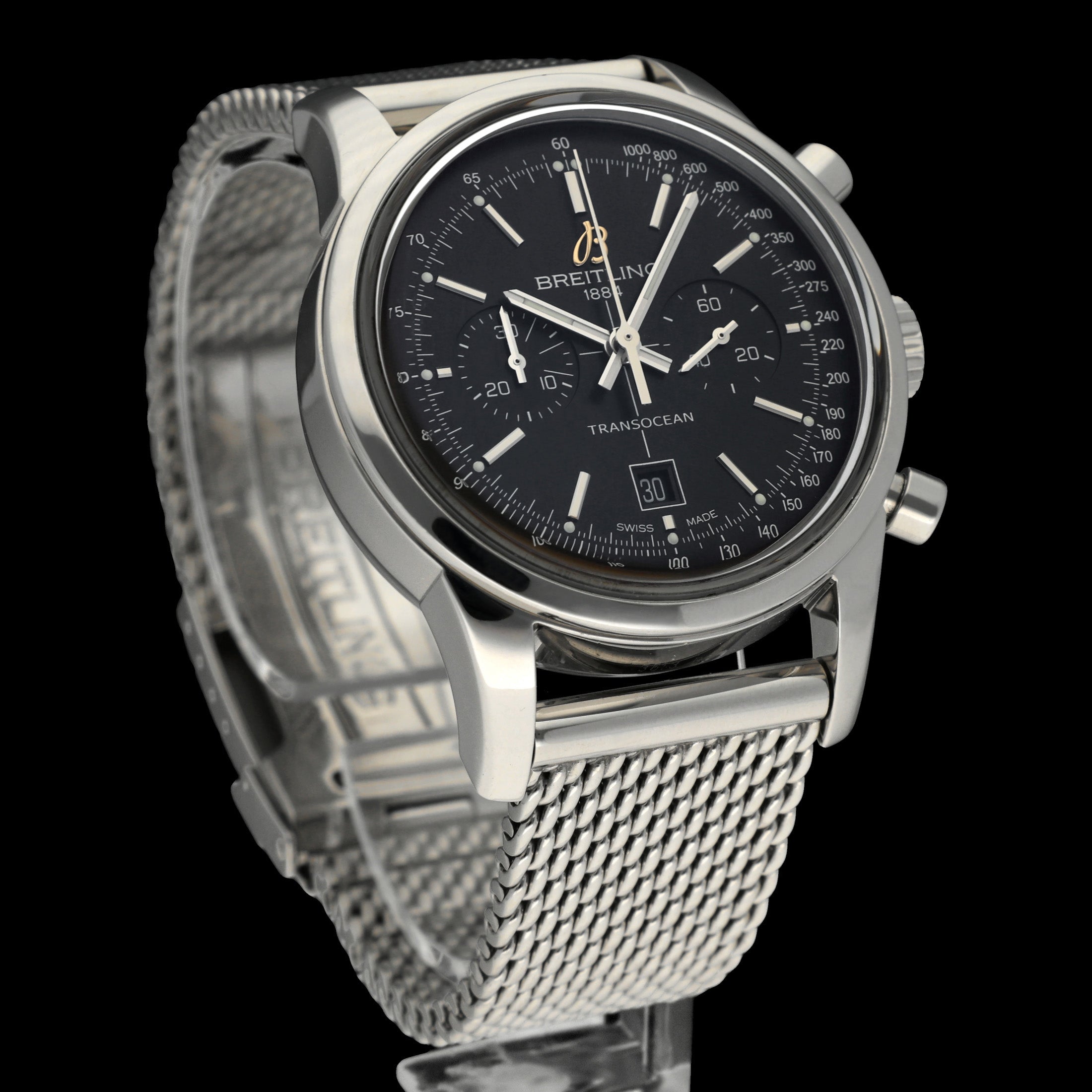 Breitling Transocean Chronograph A41310 - 2020 - Breitling horloge - Breitling kopen - Breitling heren horloge - Trophies Watches