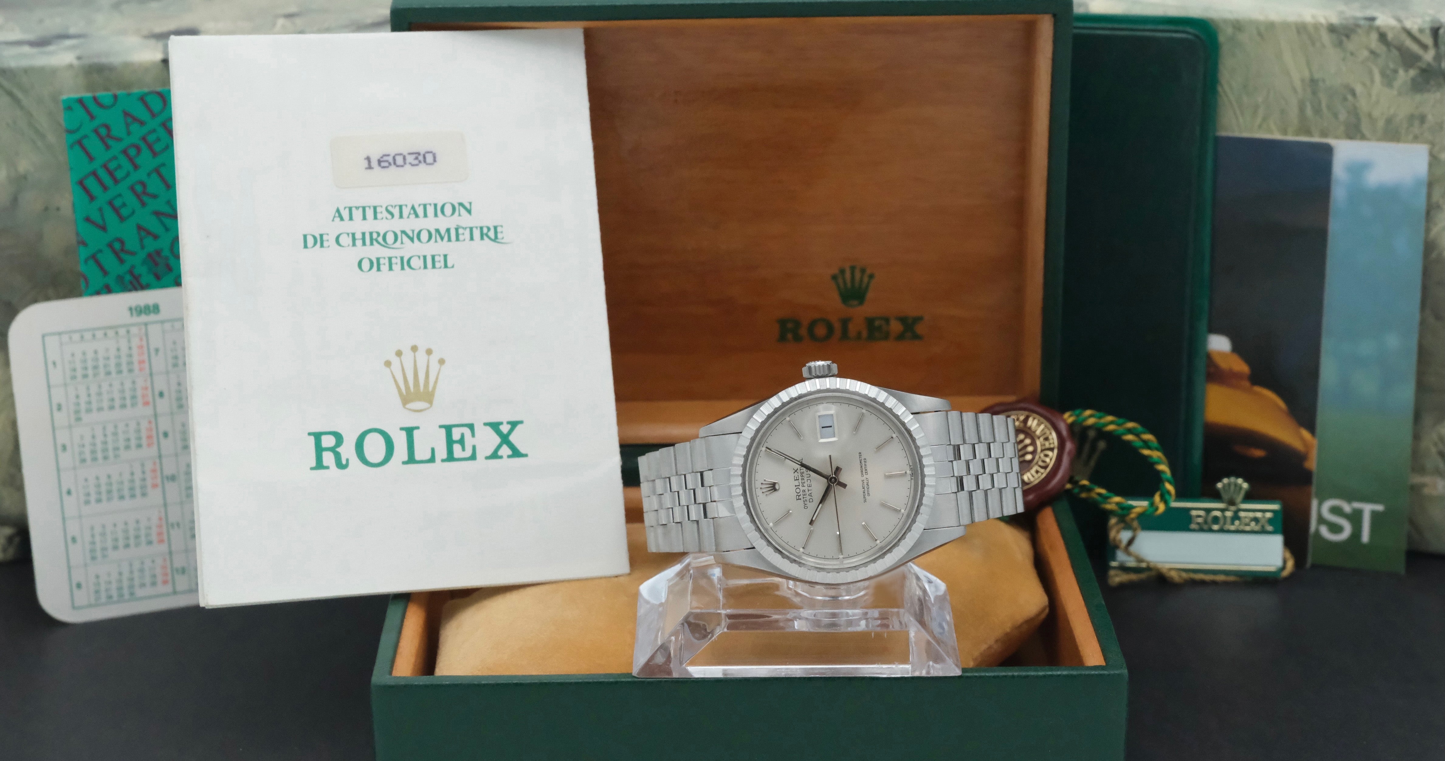 Rolex Datejust 16030 - 1988 - Rolex horloge - Rolex kopen - Rolex heren horloge - Trophies Watches