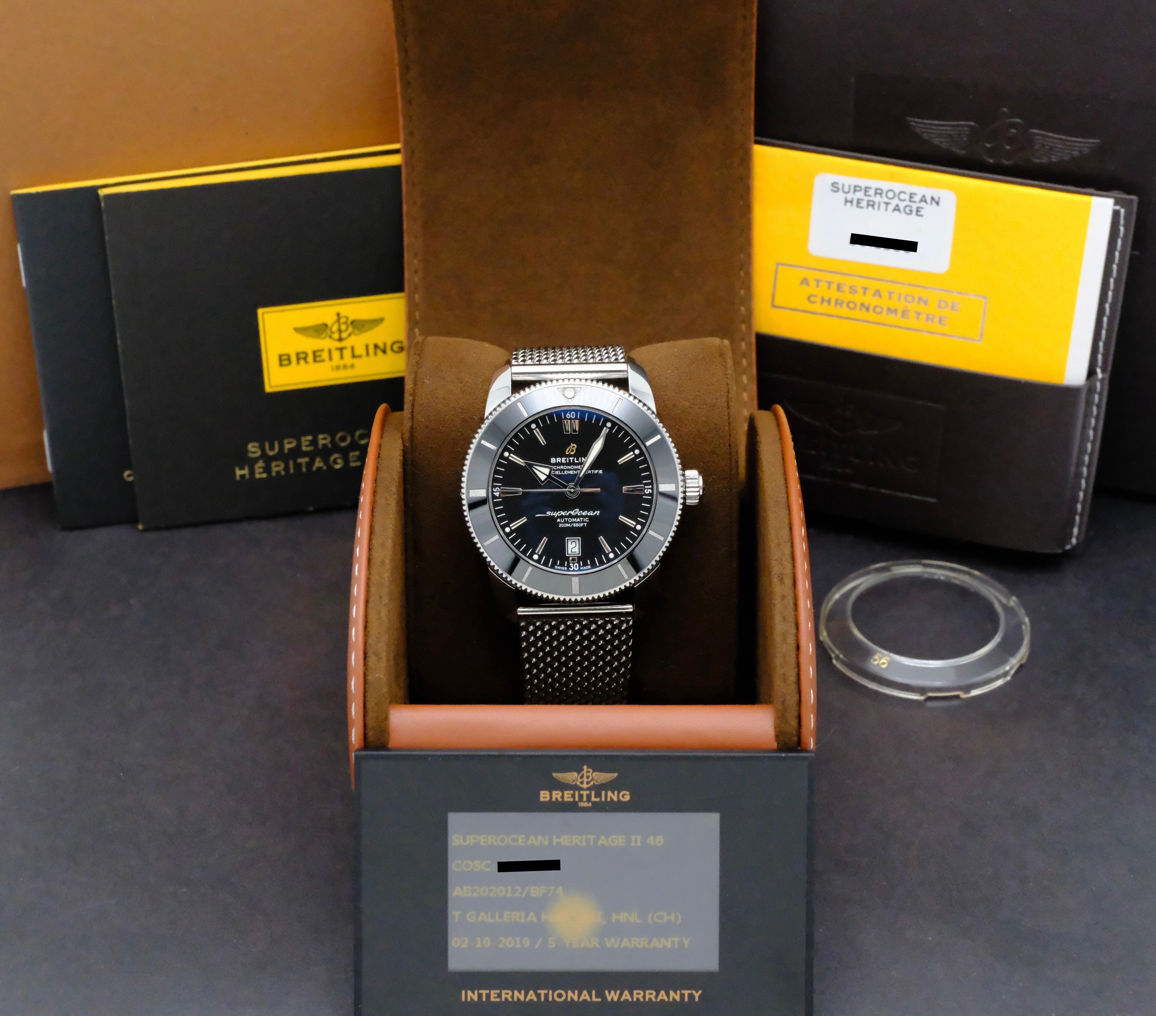 Breitling Superocean Héritage Ii 46 AB2020 - 2019 - Breitling horloge - Breitling kopen - Breitling heren horloge - Trophies Watches