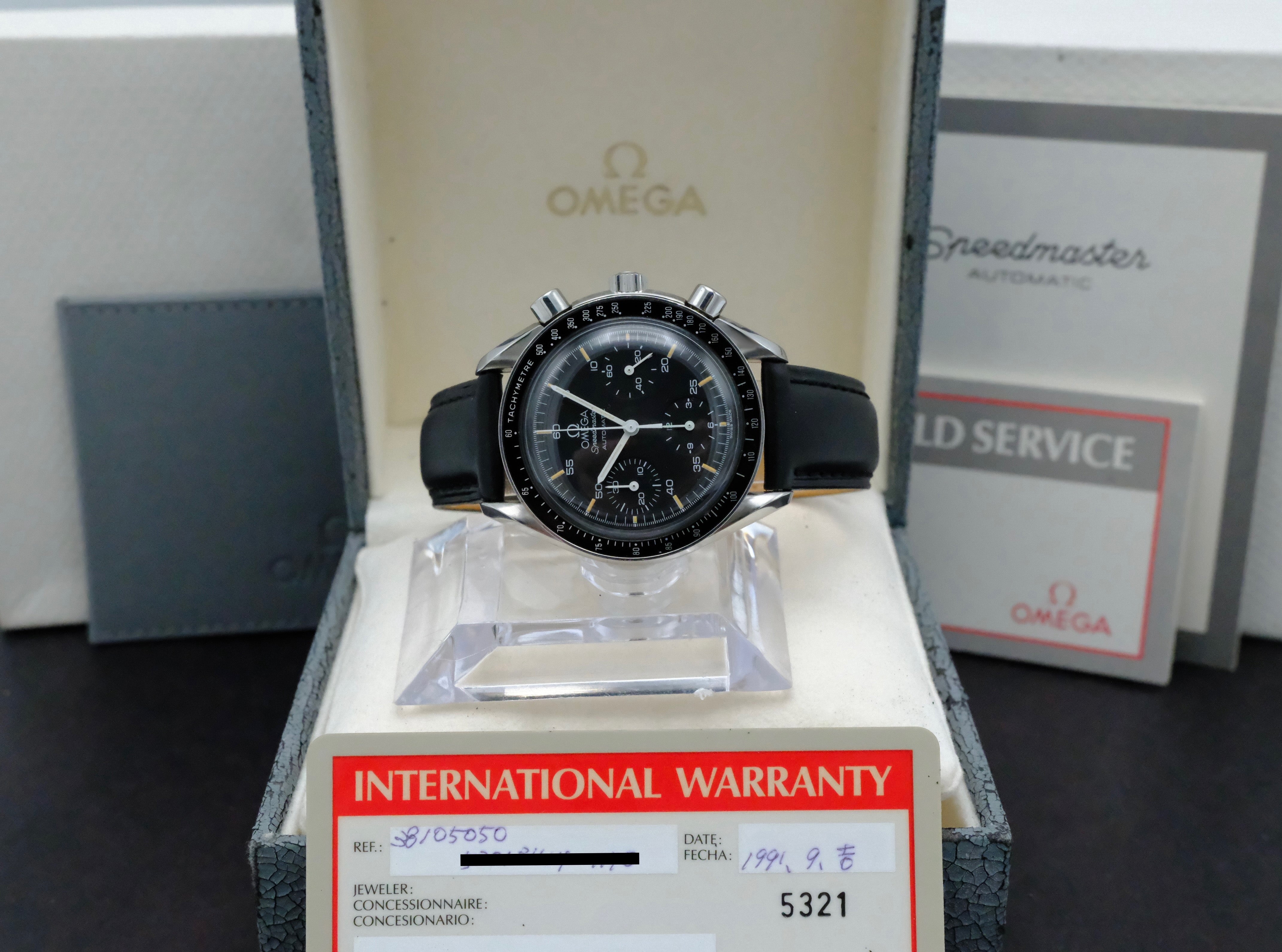 Omega Speedmaster Reduced 3510.50.00 - 1991 - Omega horloge - Omega kopen - Omega heren horloge - Trophies Watches