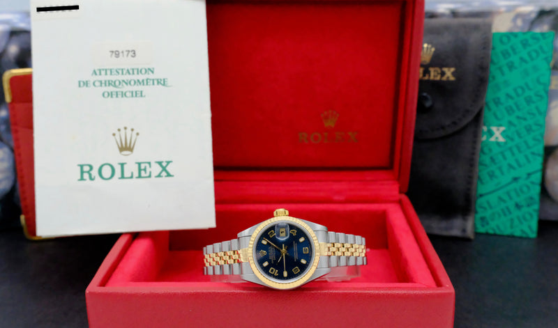 Rolex Lady-Datejust 79173 - 2000 - Rolex horloge - Rolex kopen - Rolex dames horloge - Trophies Watches