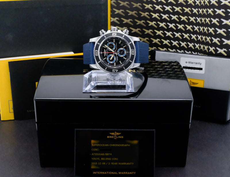 Breitling Superocean Chronograph A73310 - 2015 - Breitling horloge - Breitling kopen - Breitling heren horloge - Trophies Watches