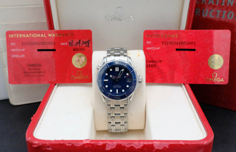 Omega Seamaster Diver 300 M 212.30.36.20.03.001 - 2019 - Omega horloge - Omega kopen - Omega heren horloge - Trophies Watches