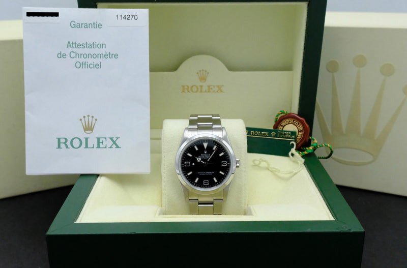 Rolex Explorer 114270 - 2005 - Rolex horloge - Rolex kopen - Rolex heren horloge - Trophies Watches