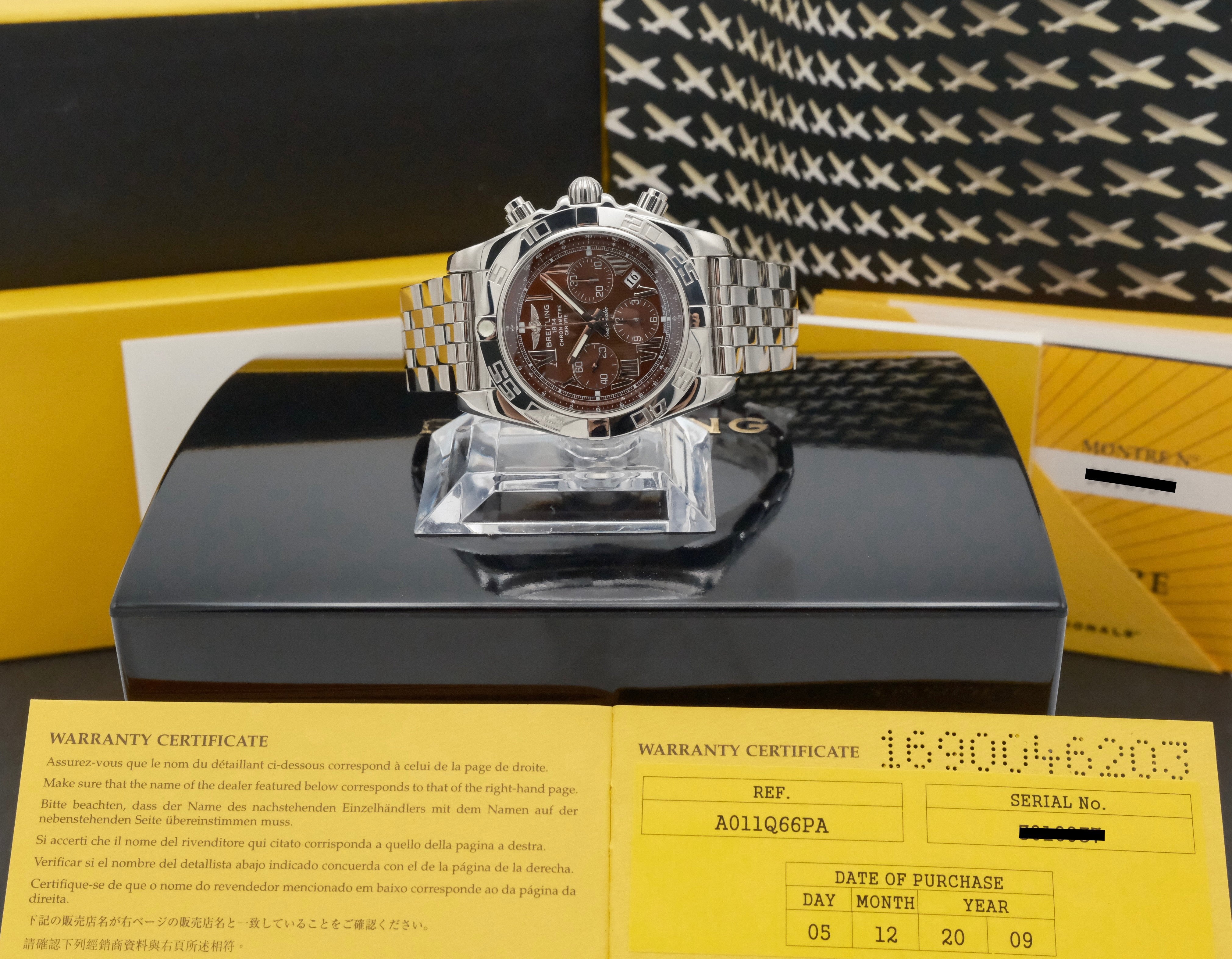 Breitling Chronomat AB0110 - 2009 - Breitling horloge - Breitling kopen - Breitling heren horloge - Trophies Watches